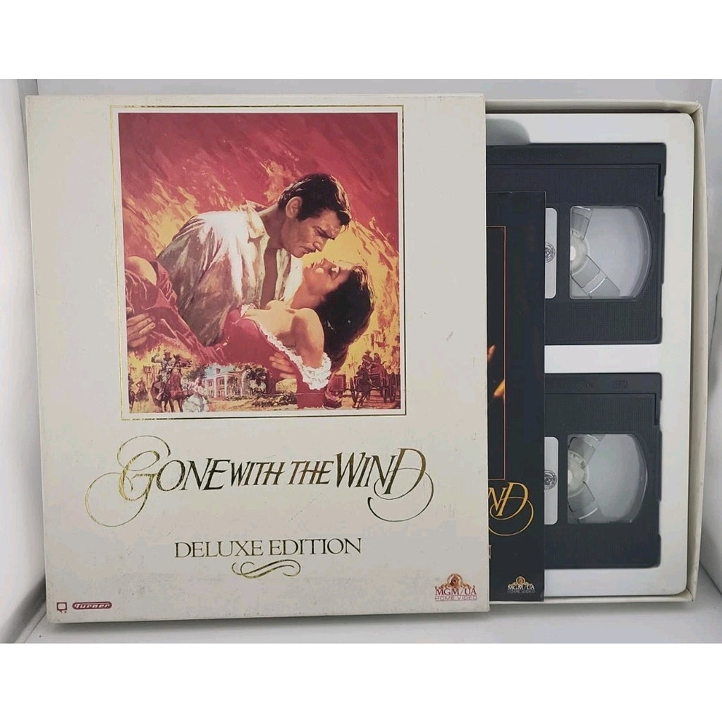 Gone With the Wind (VHS, 1990, 2-Tape Set, Deluxe Edition)