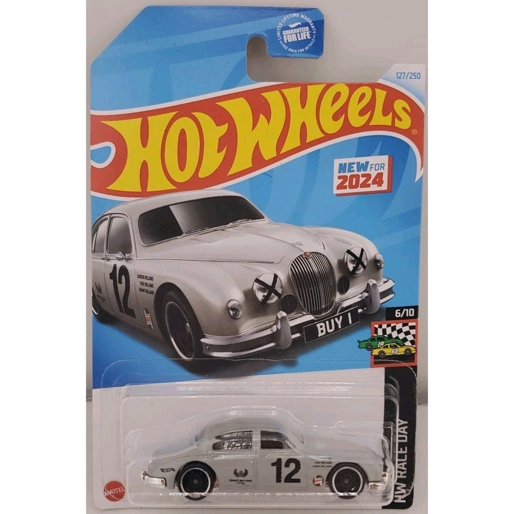 2024 Hot Wheels Jaguar MK1 Vehicle Silver