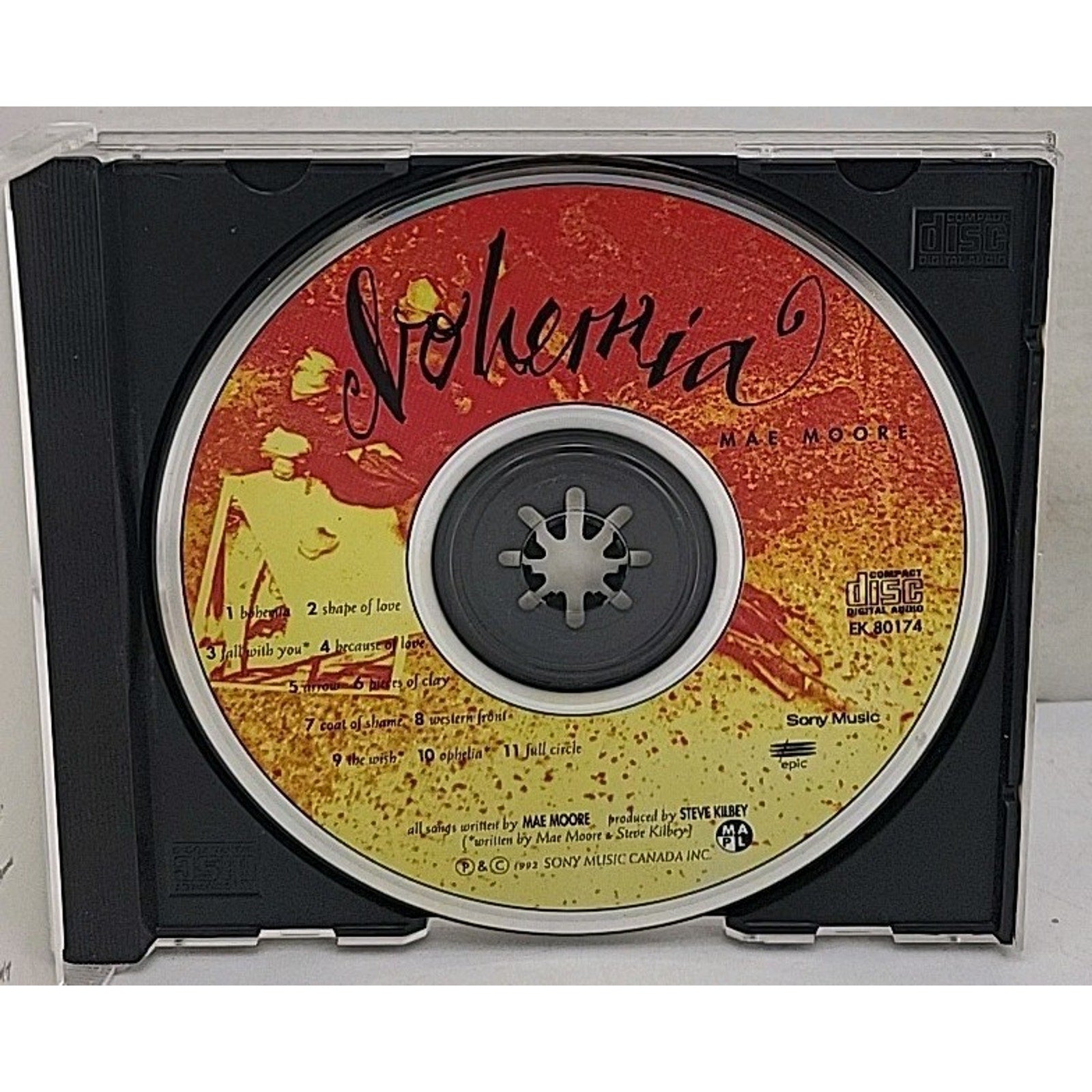 Bohemia by Mae Moore (CD, Jan-1992, Sony)