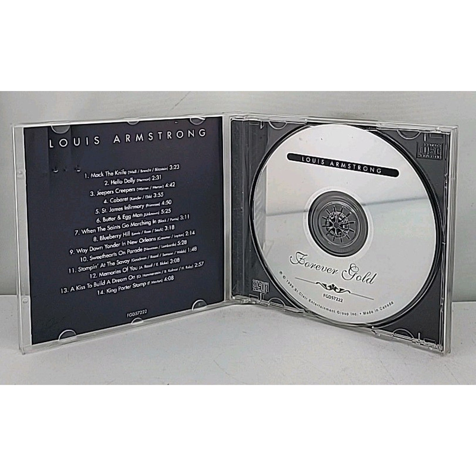 Forever Gold by Louis Armstrong (CD, 1999)
