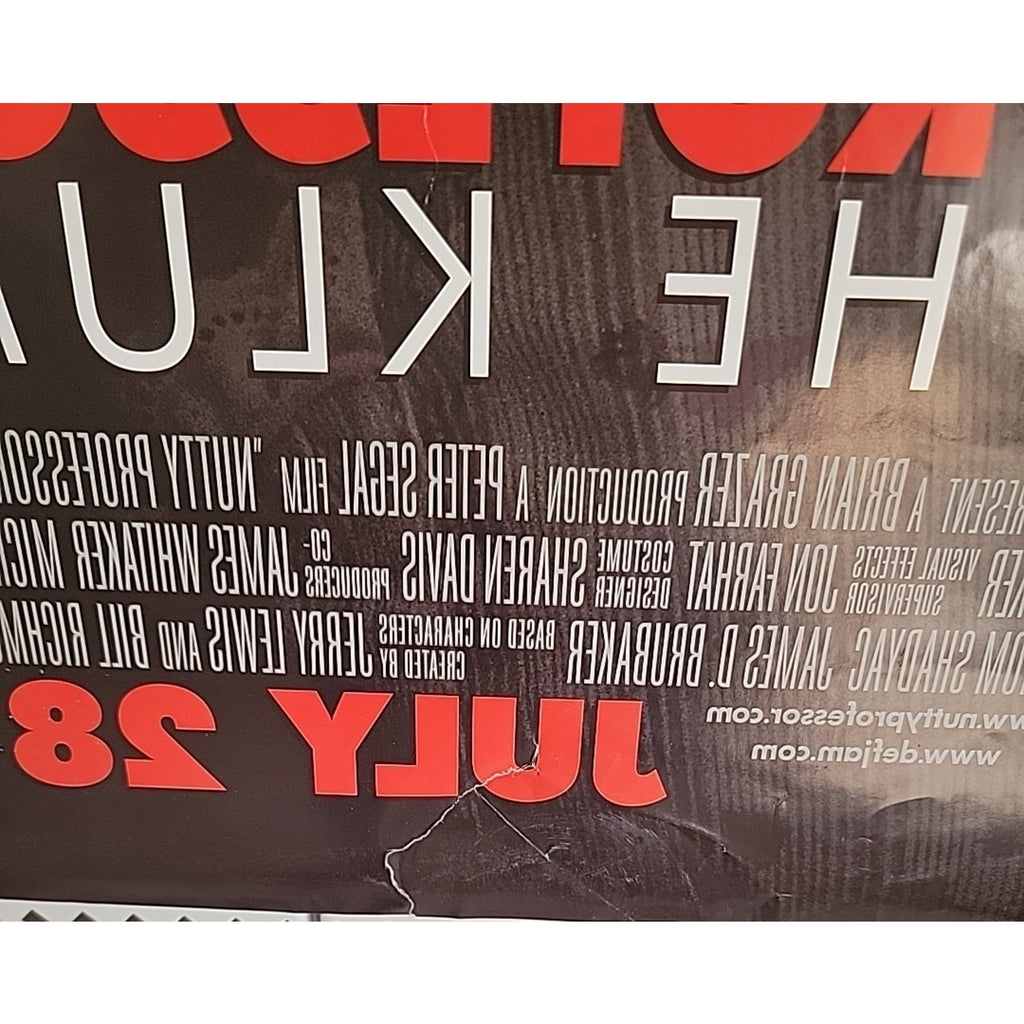Nutty Professor II The Klumps 2000 Original Movie Poster 27x40 Rolled DS