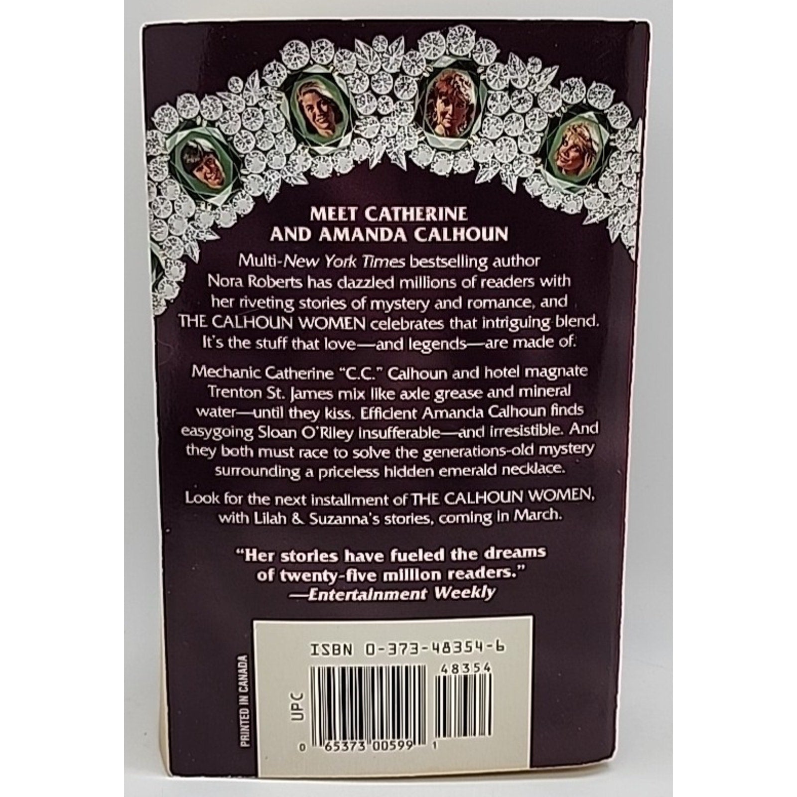 Catherine and Amanda by Nora Roberts (1997, Mass Market)
