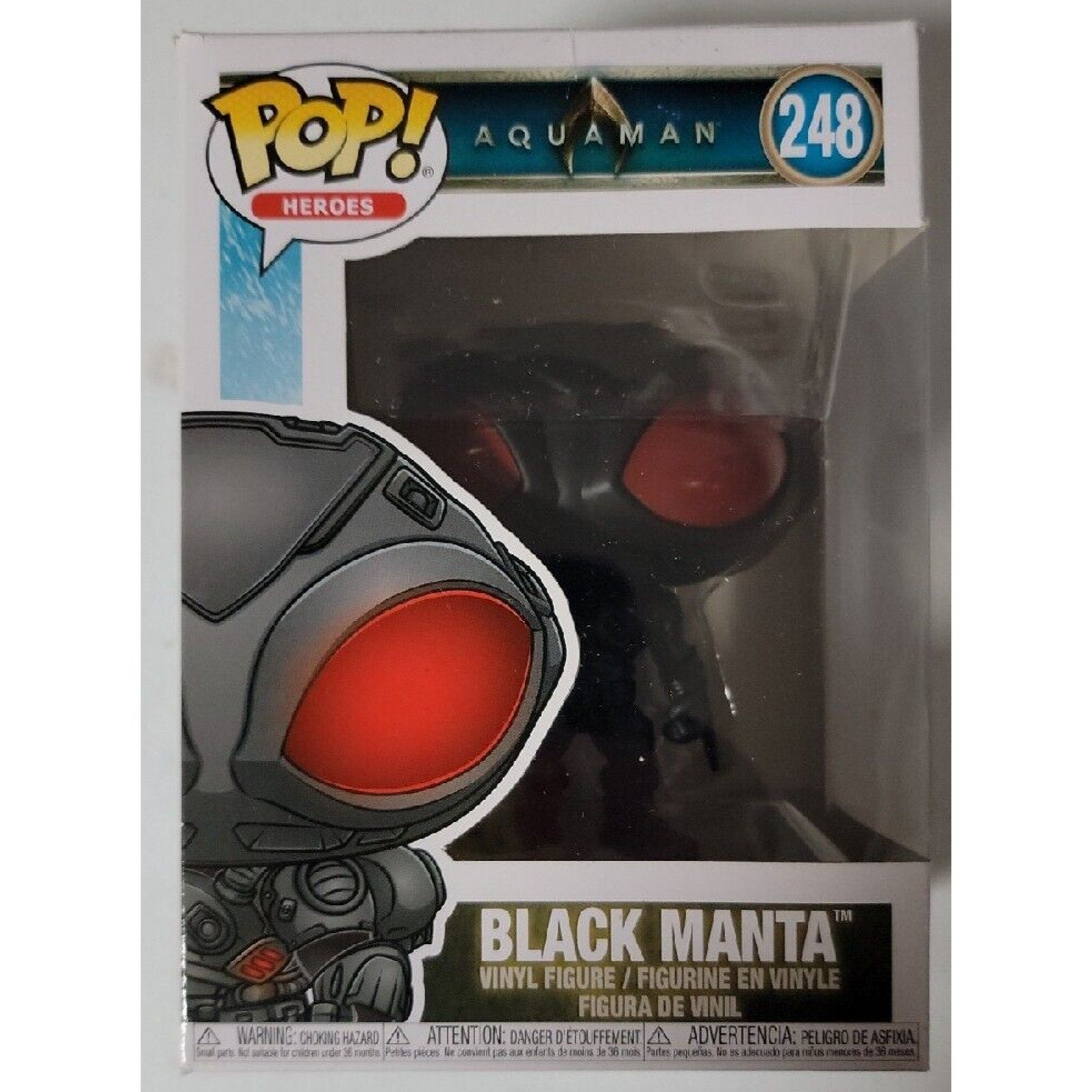 Funko Pop! Black Manta Aquaman Series Vinyl Figure #248
