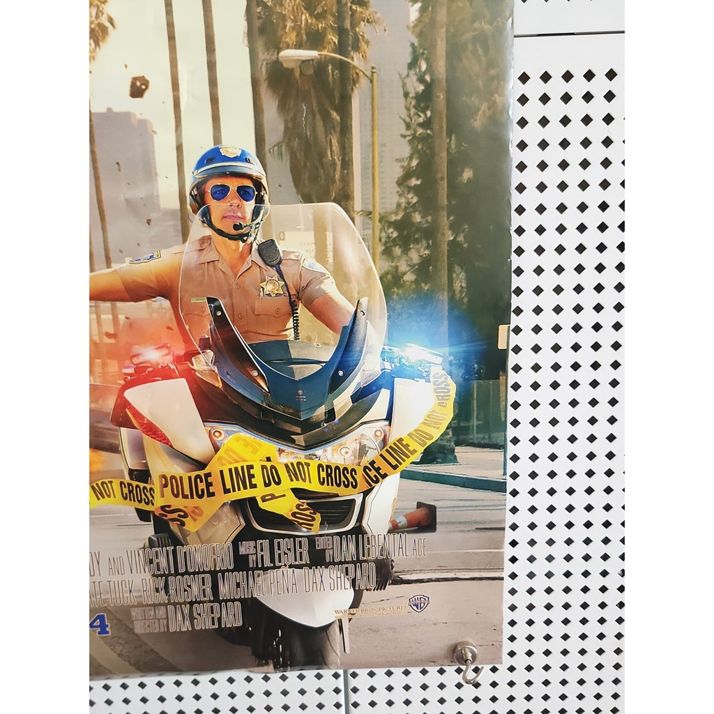 Chips Chip Happens Movie Promo Poster 27x40 2017 Dax Shepard