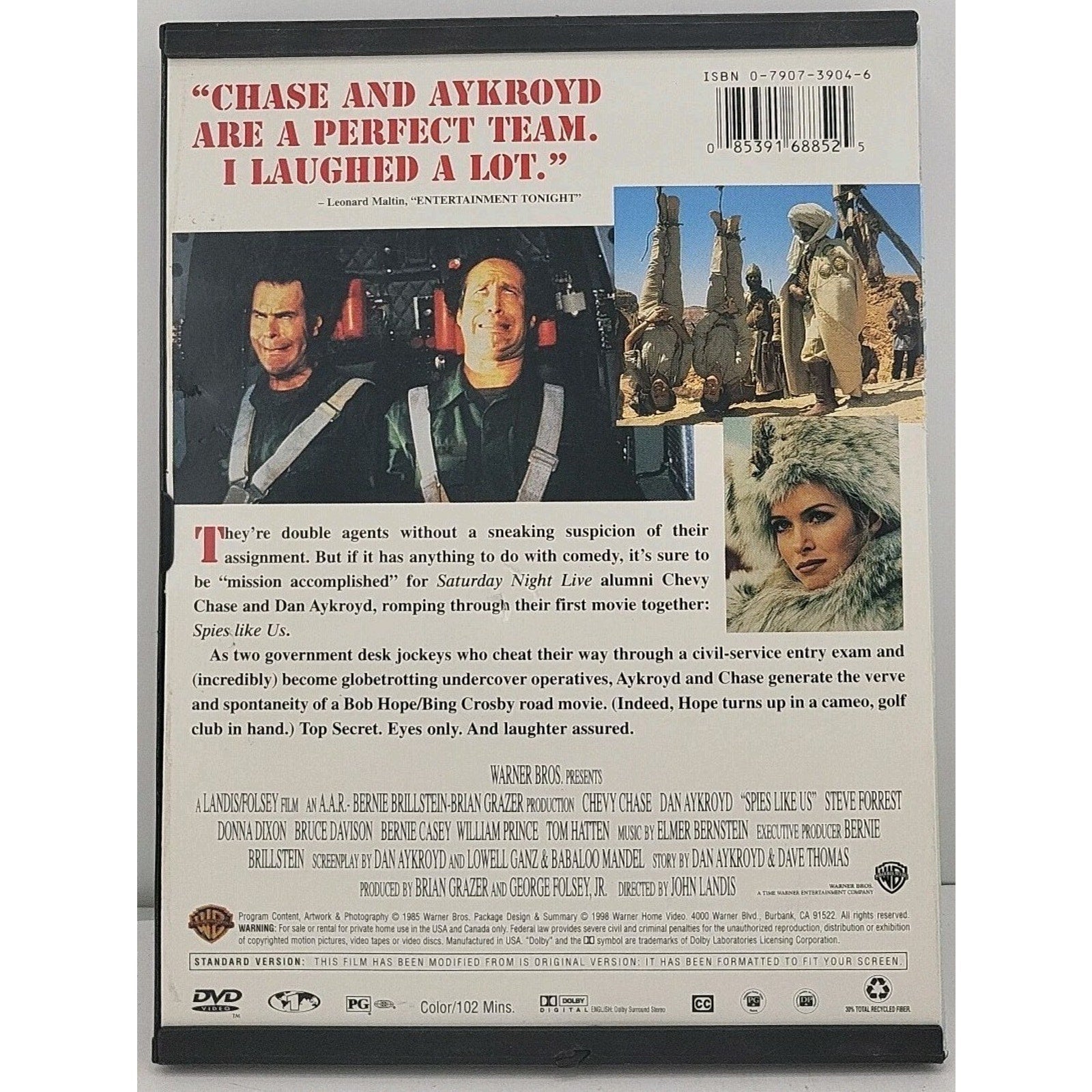 Spies like Us (DVD, 1985)