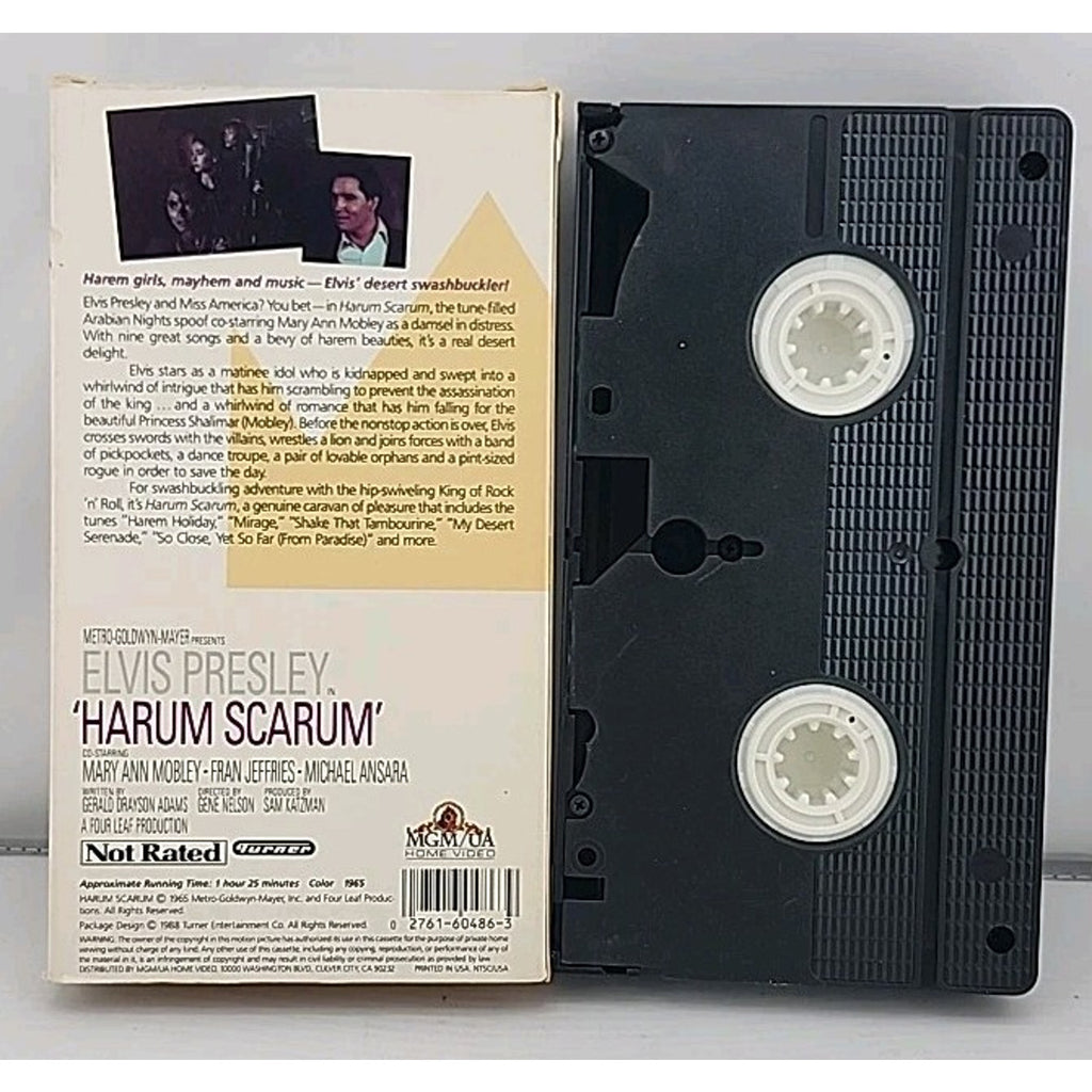 Elvis Presley - Harum Scarum (VHS, 1988)