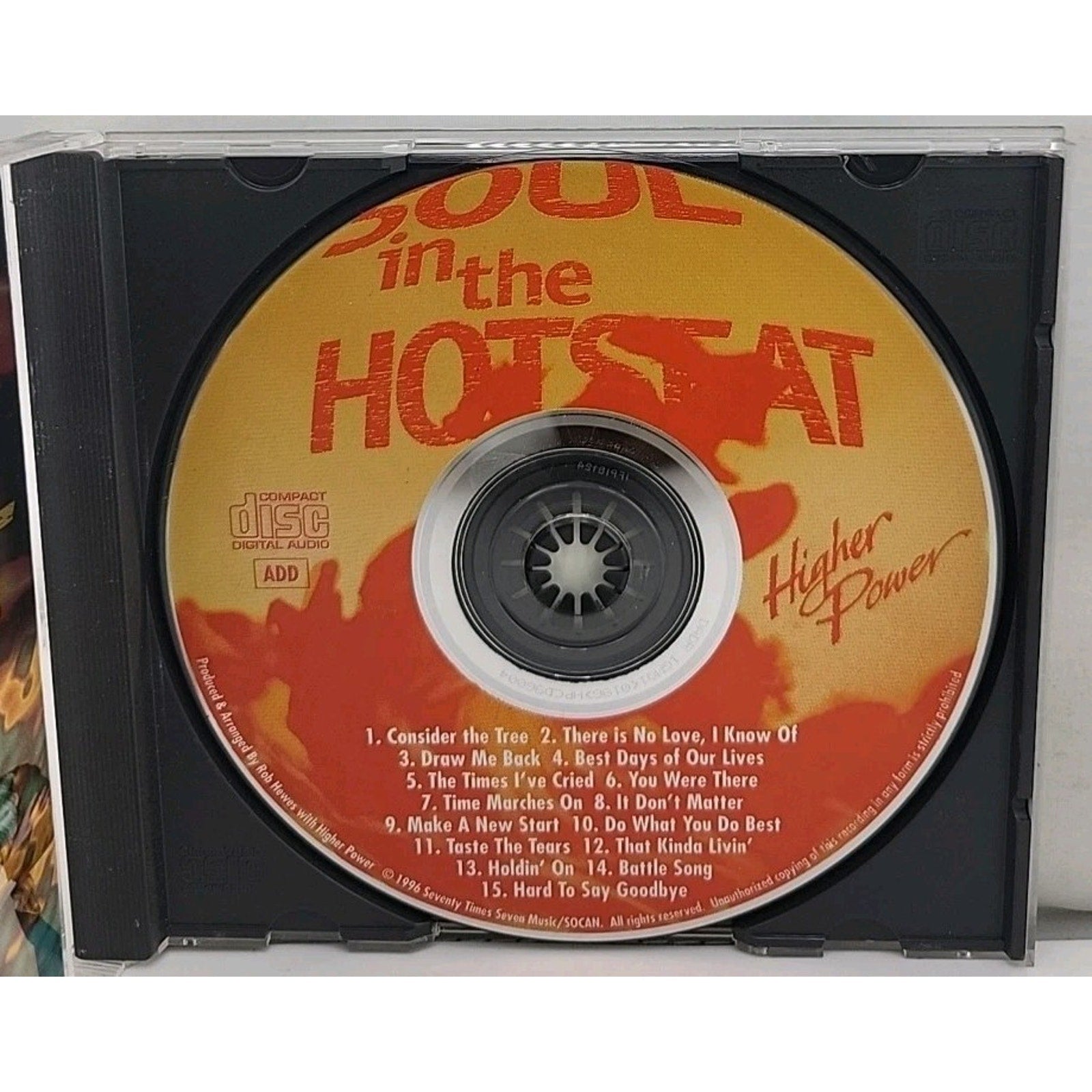 Higher Power: Soul In The Hotseat CD