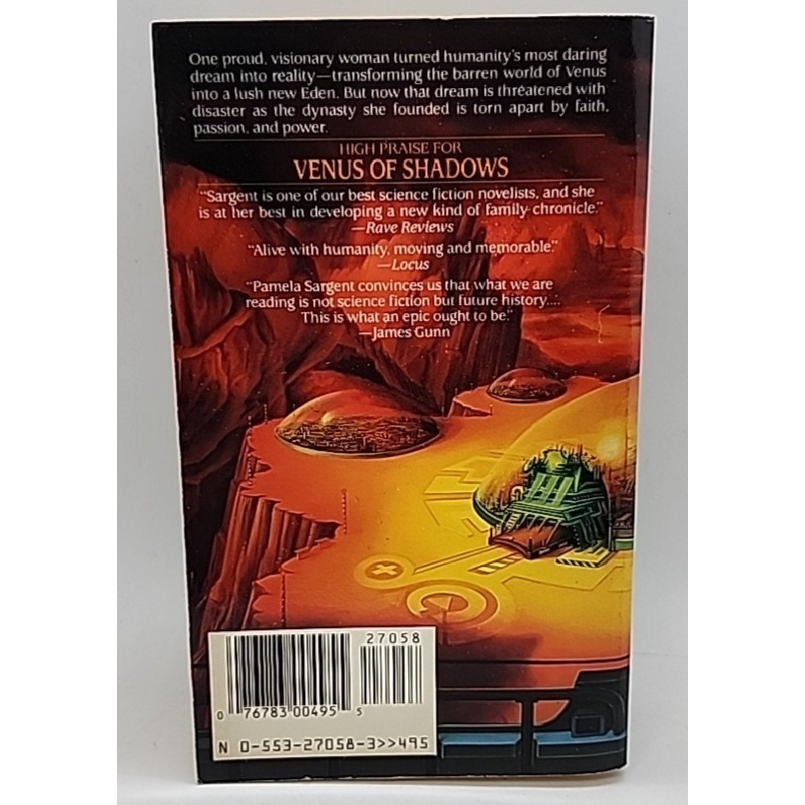 Venus of Shadows by Pamela Sargent (1989, Mass Market)