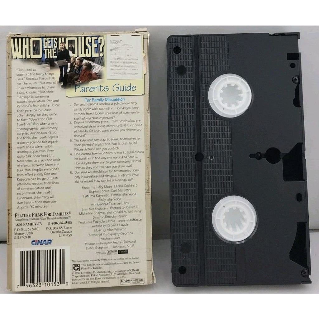 Who Gets The House VHS