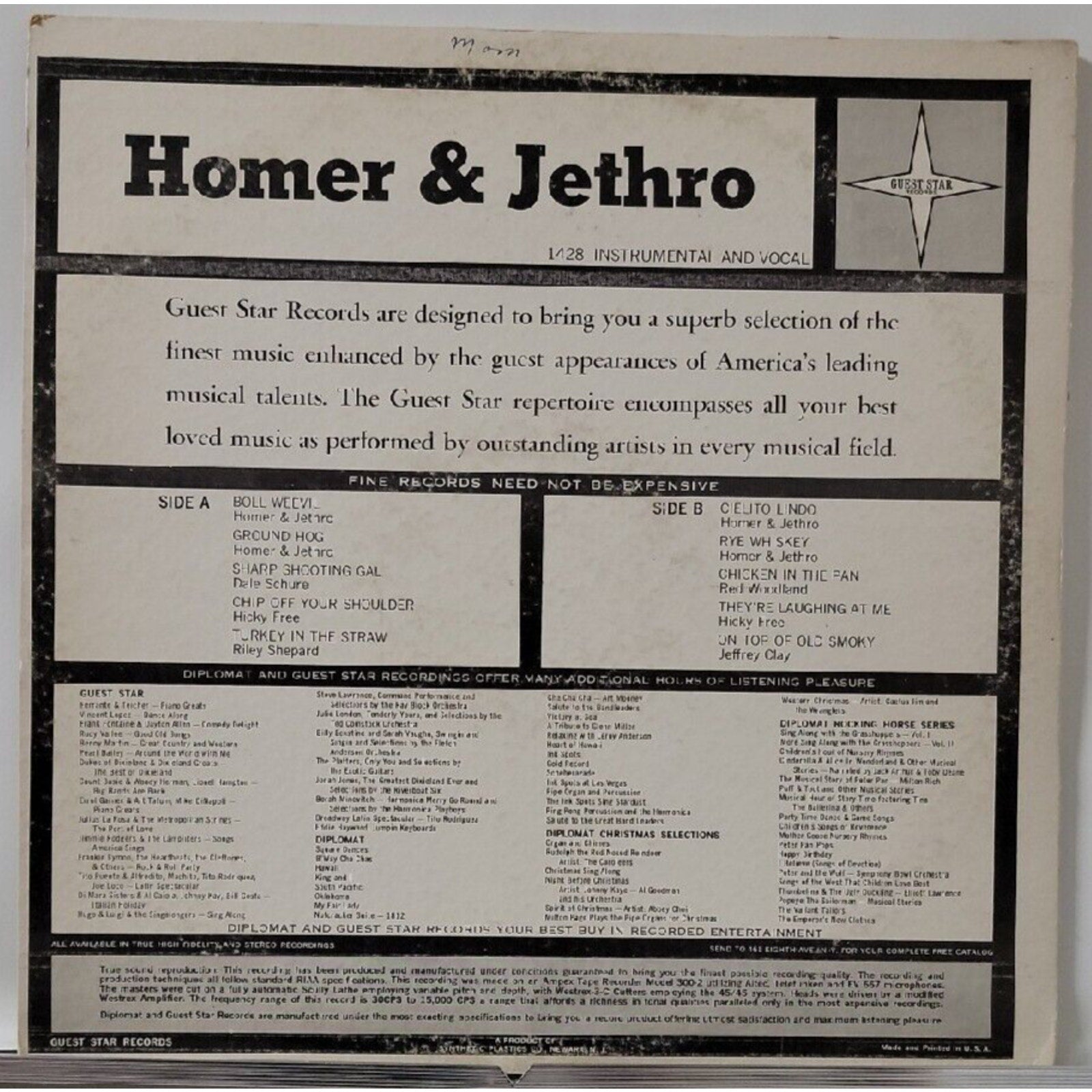 Homer & Jethro: “Don’t Be Confused” (Record)