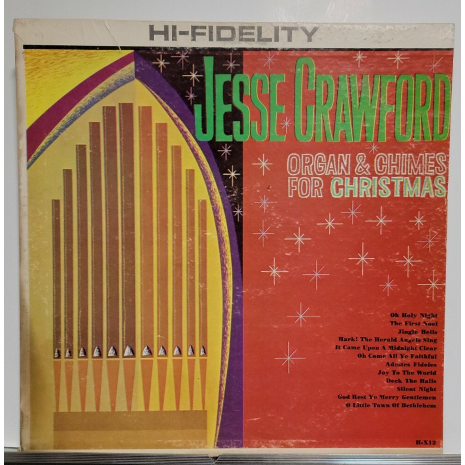 Jesse Crawford – Jesse Crawford Plays Organ And Chimes For Christmas (Vinyl)