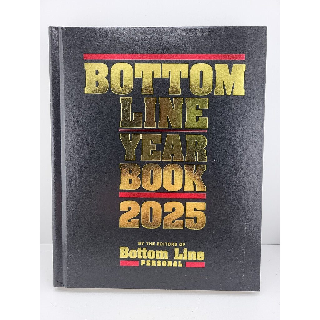 Bottom Line Year Book 2025 Hardcover Practical Life Tips and Expert Advice