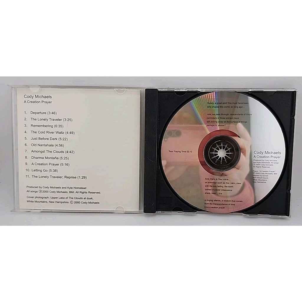 Cody Michaels A Creation Prayer Solo Piano CD