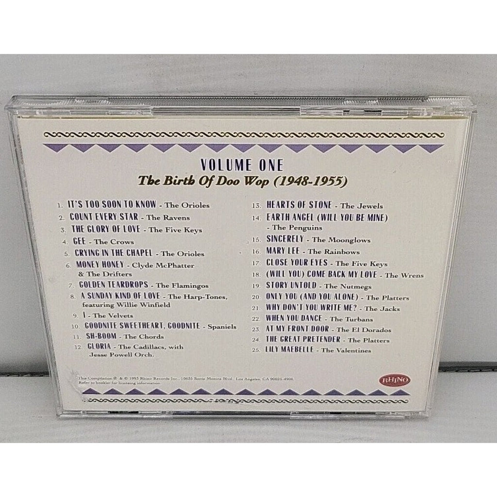 The Birth of Doo Wop (1948-1955) Volume One CD