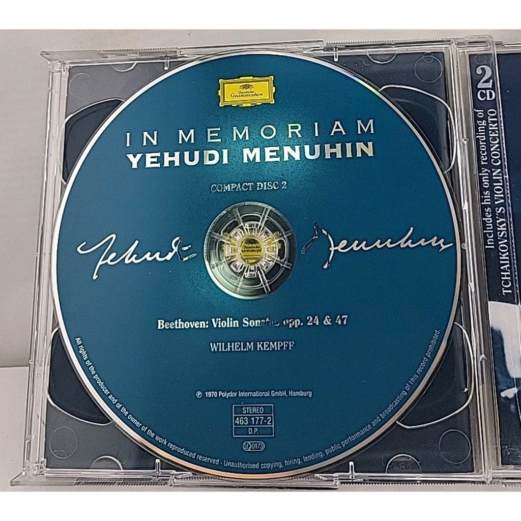 In Memoriam by Yehudi Menuhin (CD, 1999)