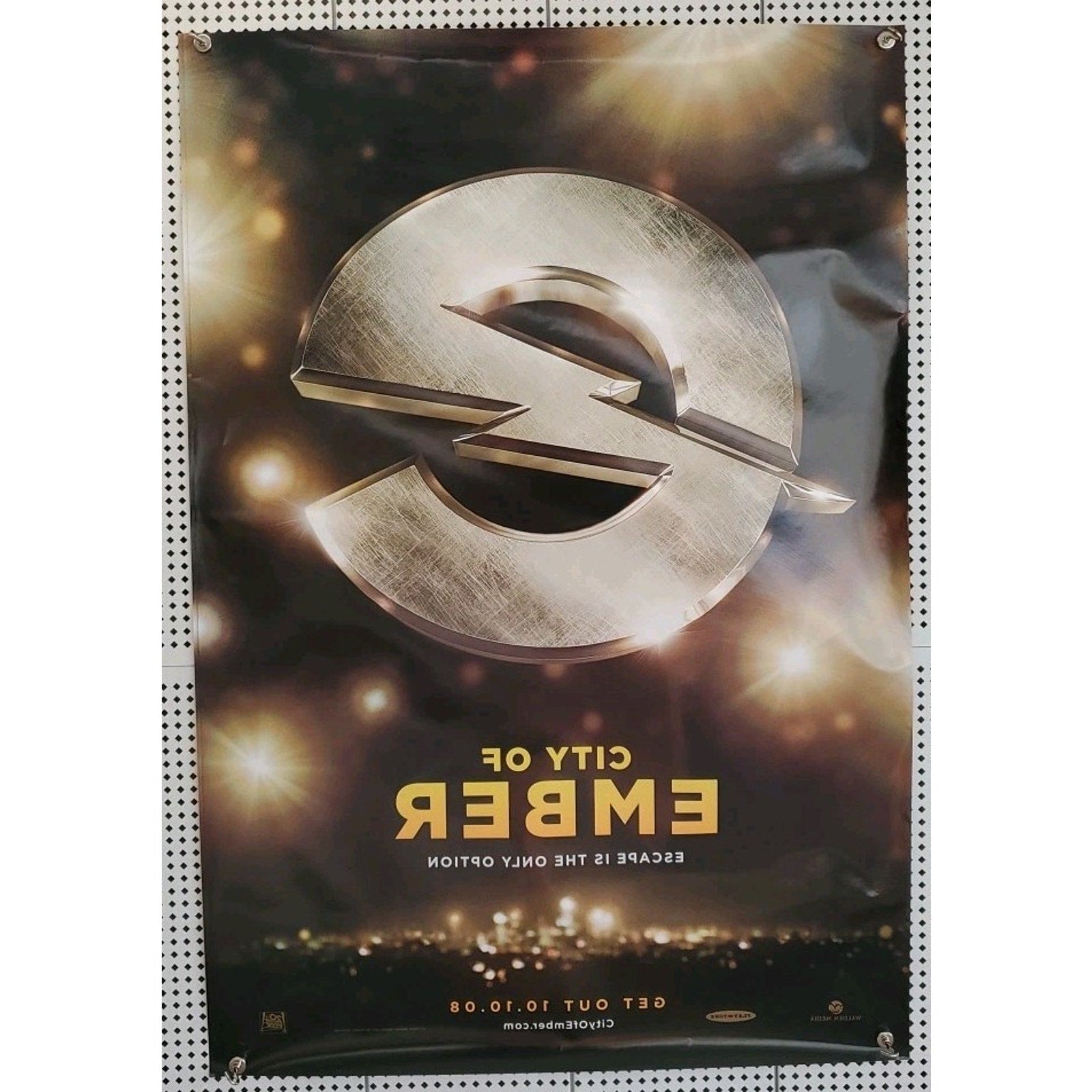 City Of Ember Movie Poster Original DS One sheet 27x40 Advance 2008