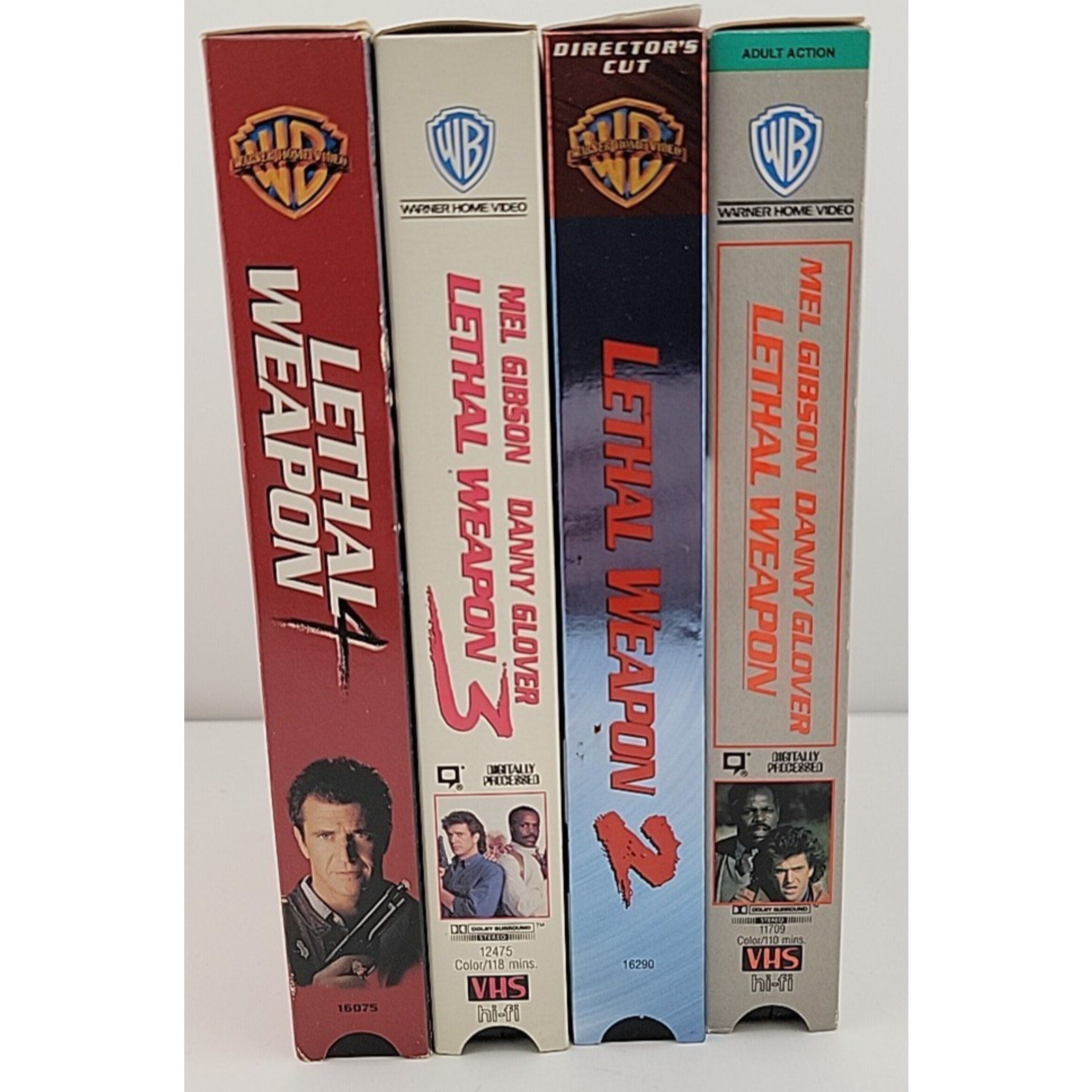 Lethal Weapon 1-4 (VHS)