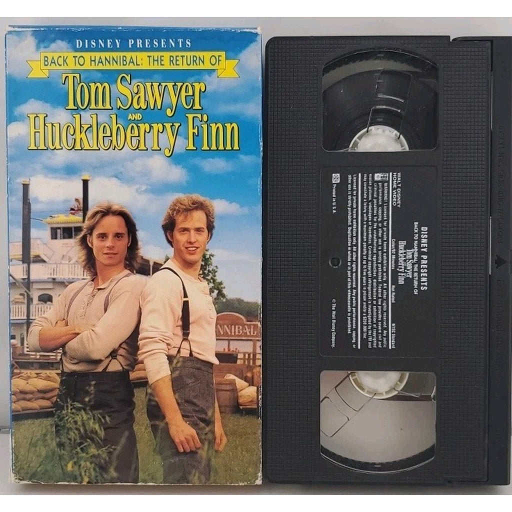 Back to Hannibal - the Return of Tom Sawyer and Huckleberry Finn (VHS, 1997)