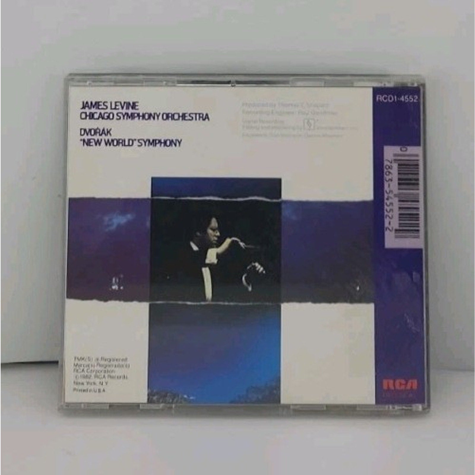 Dvorak ‘Symphony No.9 in E Min, Op.95 (New World)’ James Levine (CD 1982 RCA)