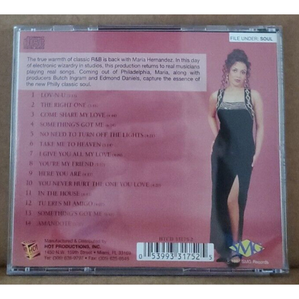 Loving You by Maria Hernandez (CD, Dec-1996, Hot Productions)