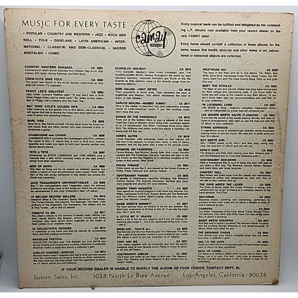 Frank Yankovic And His Orchestra - Polka Parade (Record)