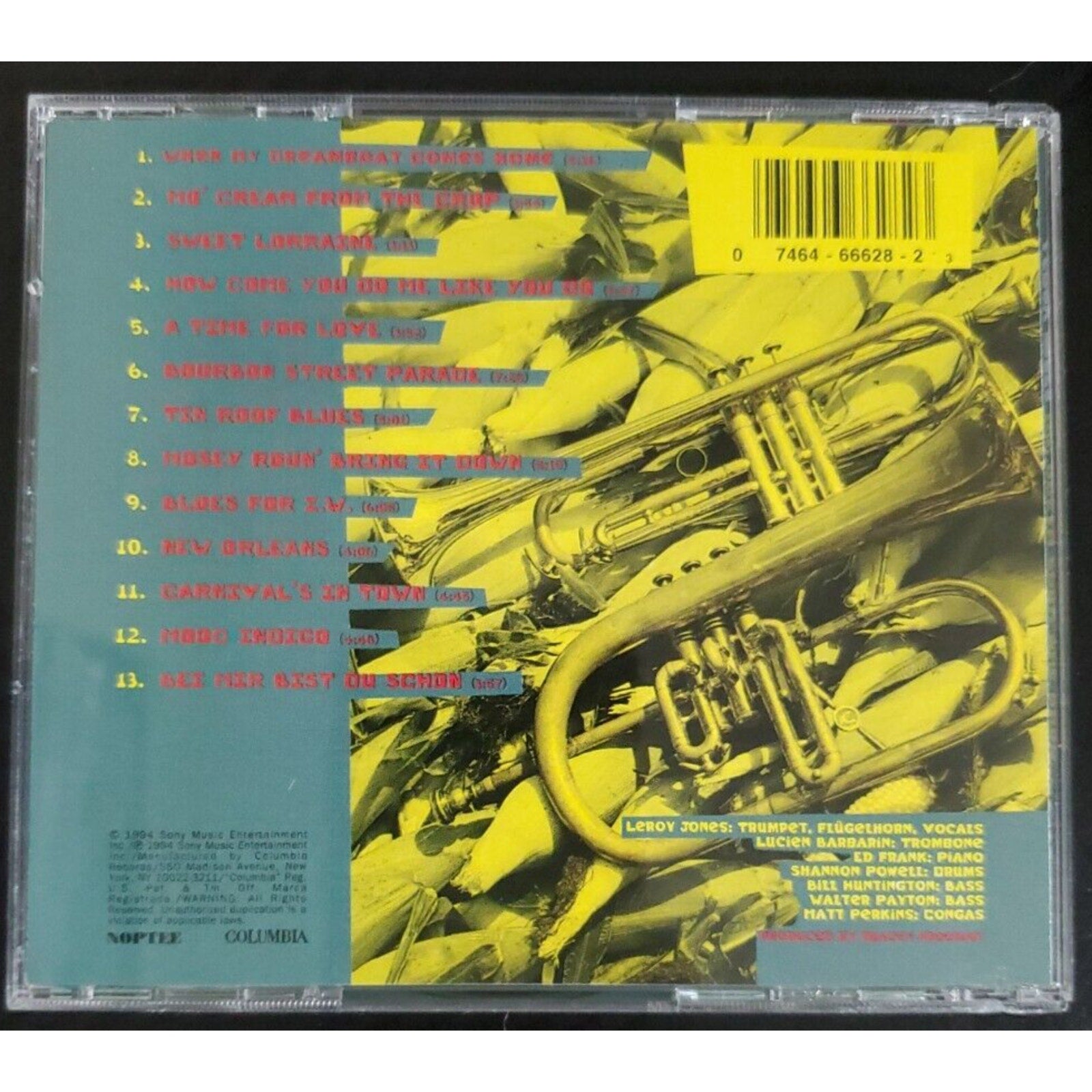 Leroy Jones Mo' Cream From The Crop (CD Columbia, CK 66628)