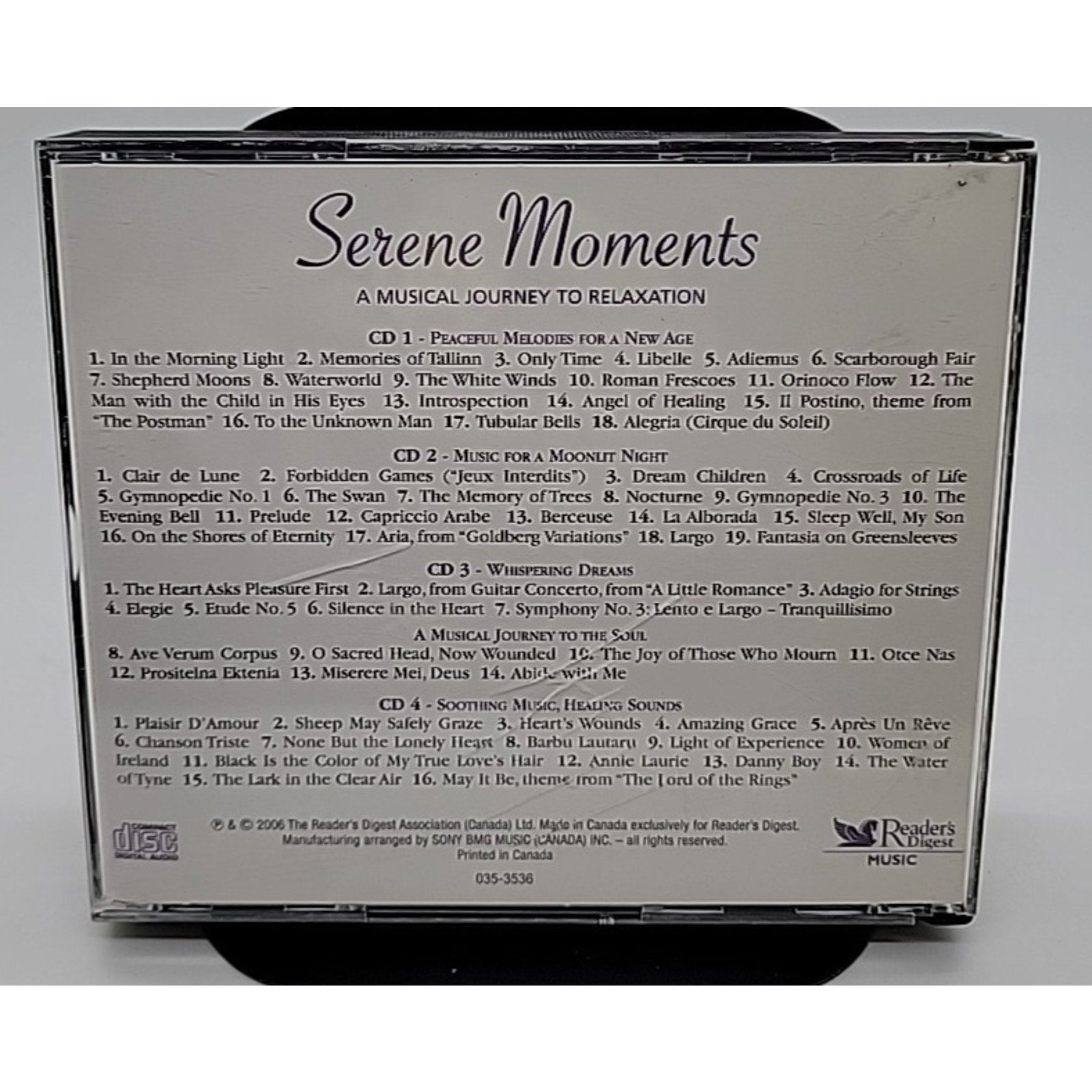 Reader's Digest Serene Moments CD