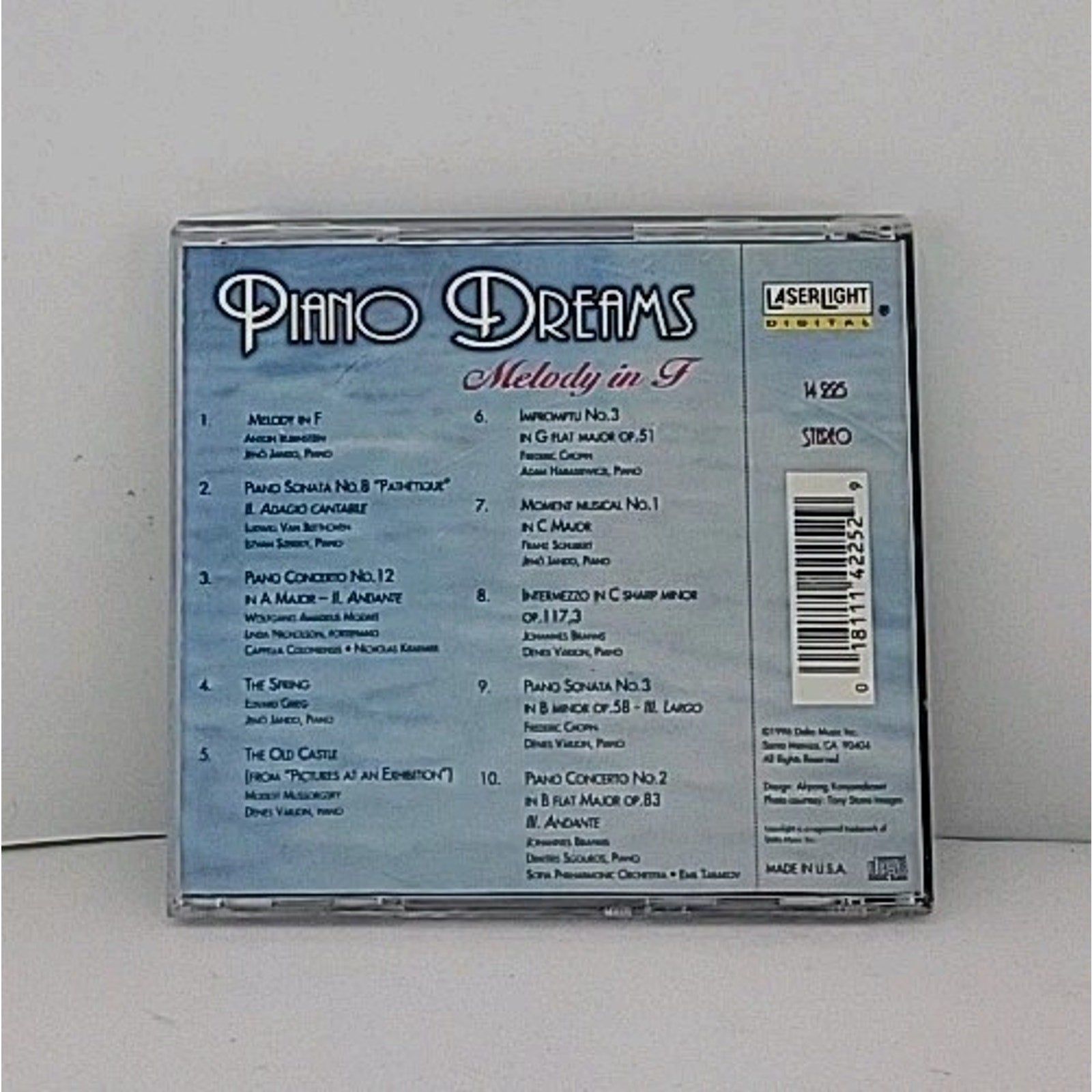 Piano Dreams: Melody in F CD Laserlight Digital