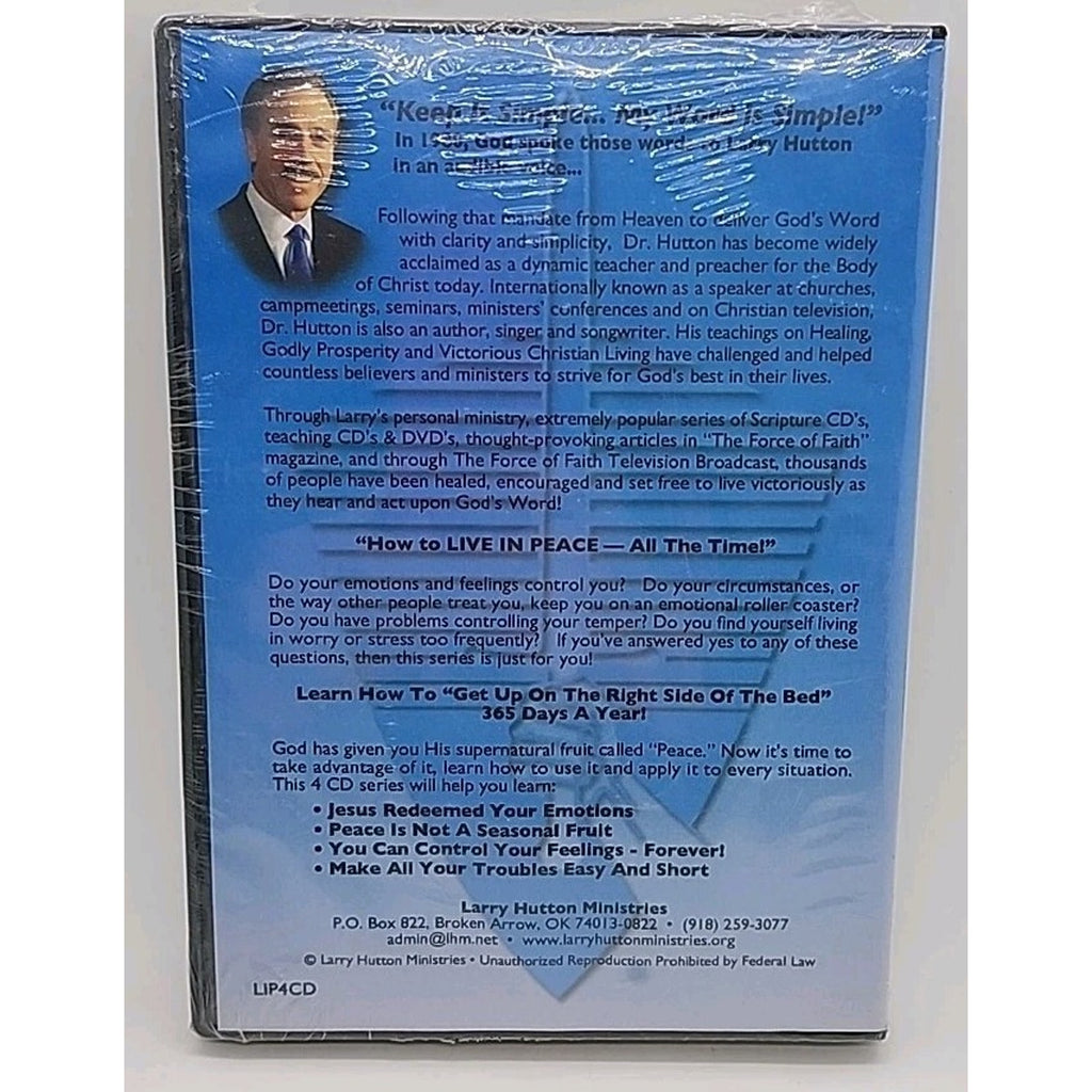 How To Live In Peace All The Time (DVD) *Brand New*