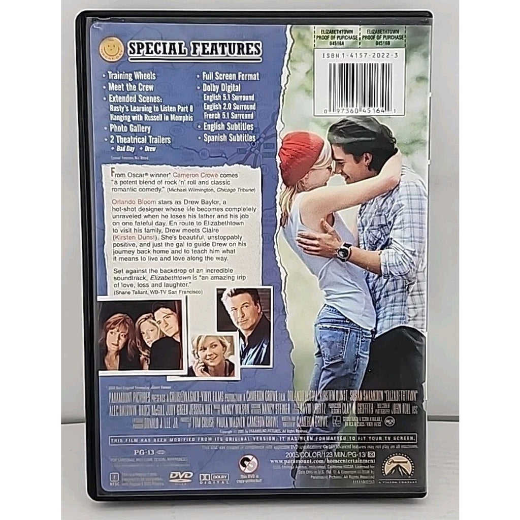 Elizabethtown (DVD, 2006, Full Frame)