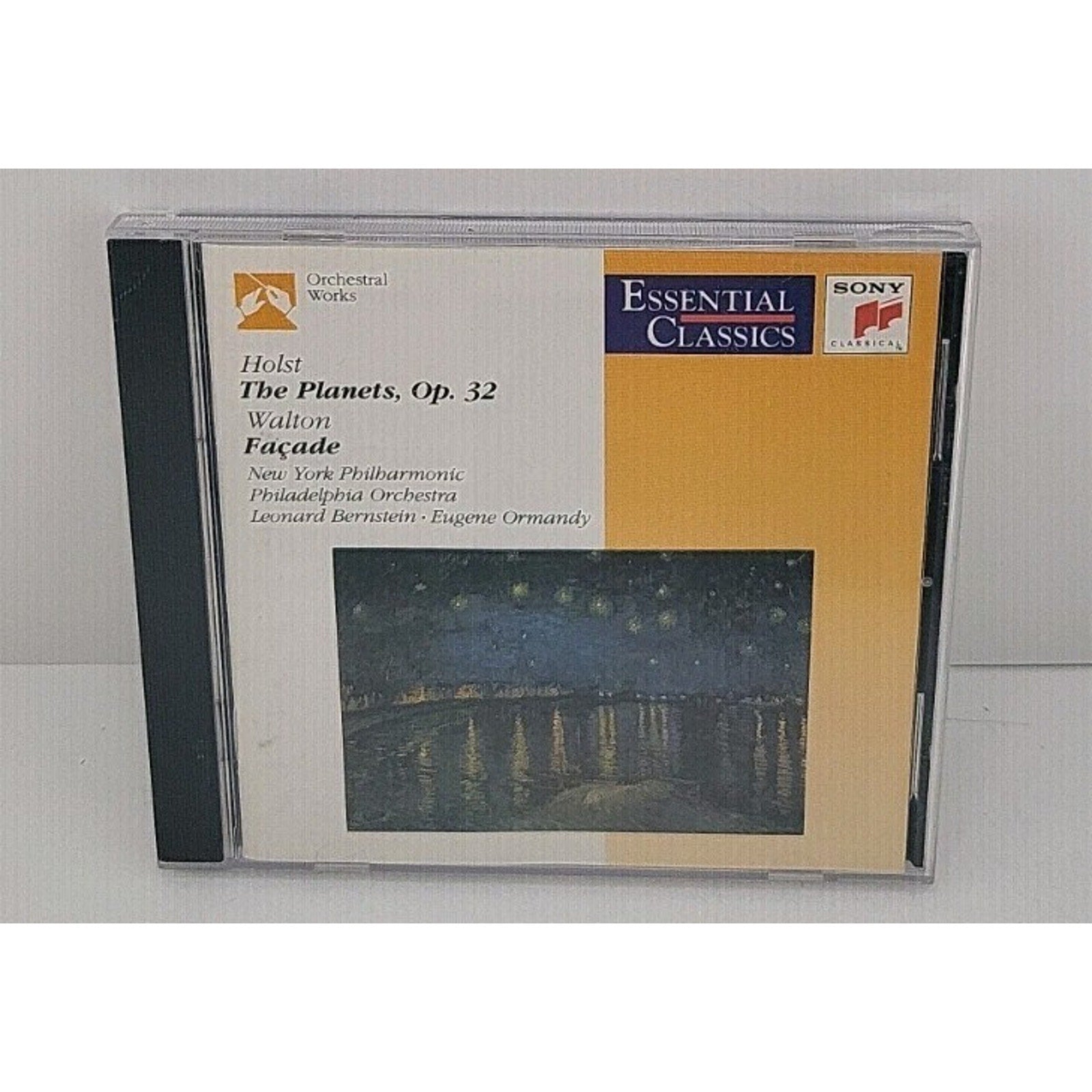 Holst: The Planets, Op. 32 - Walton: Façade- Leonard Bernstein, (CD)
