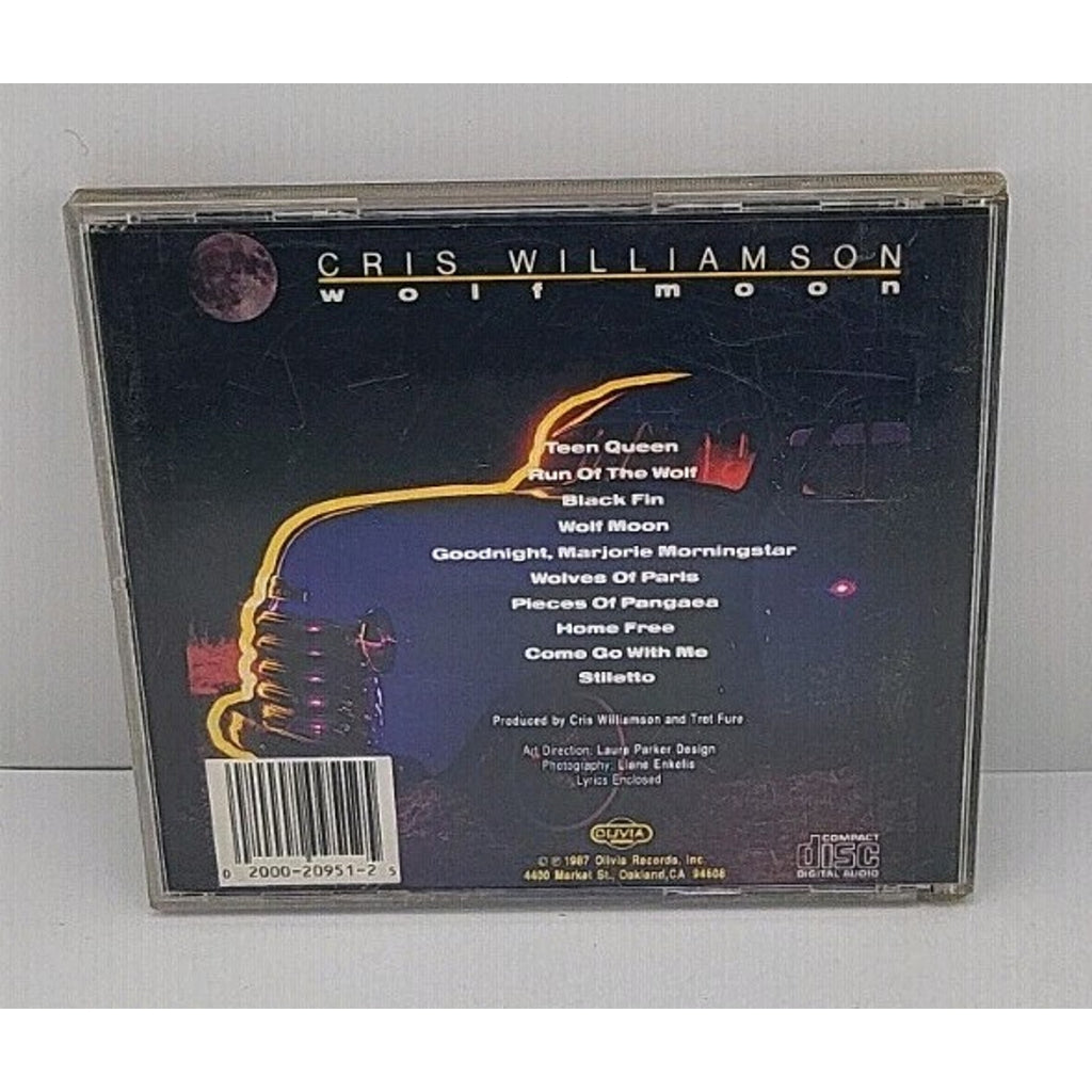 Wolf Moon by Cris Williamson (CD, 1992)