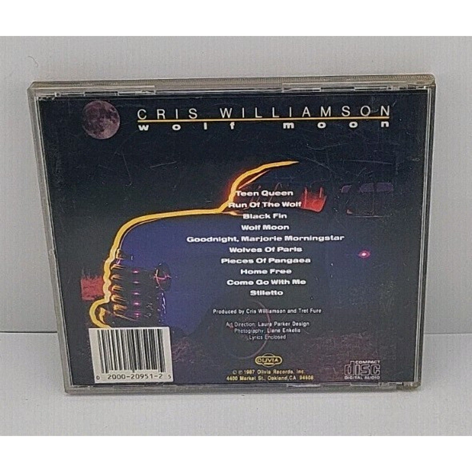 Wolf Moon by Cris Williamson (CD, 1992)