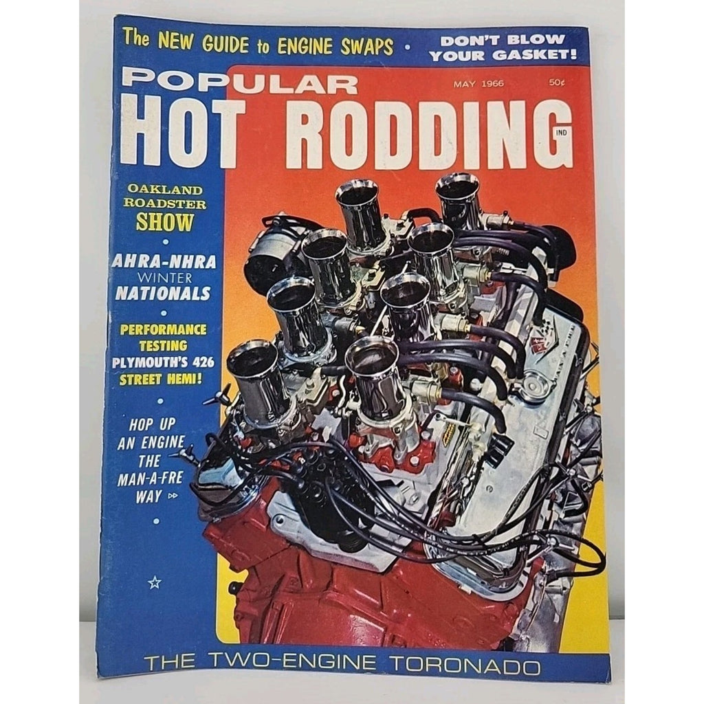 Popular Hot Rodding Magazine May 1966
