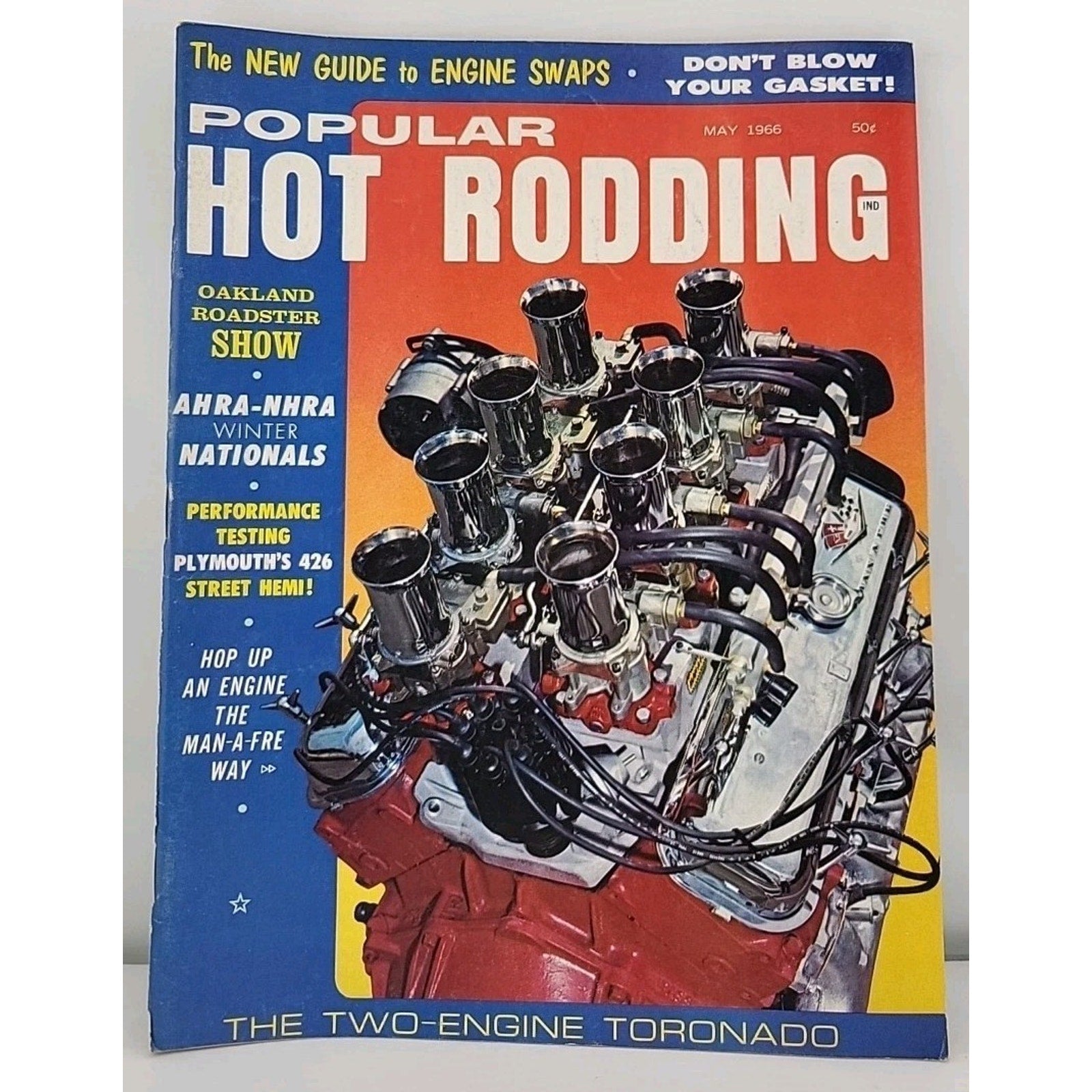 Popular Hot Rodding Magazine May 1966