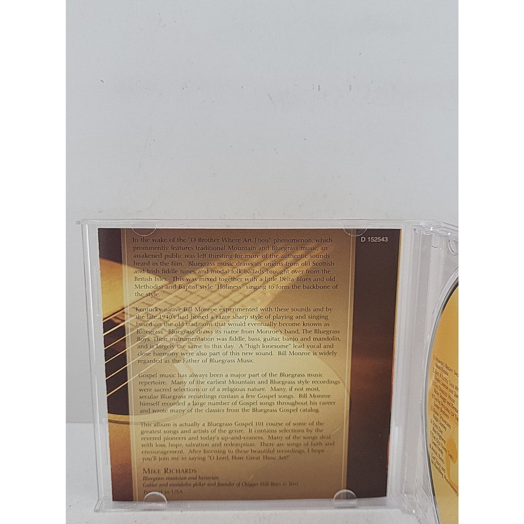 O Lord How Great Thou Art! Bluegrass Gospel Music CD