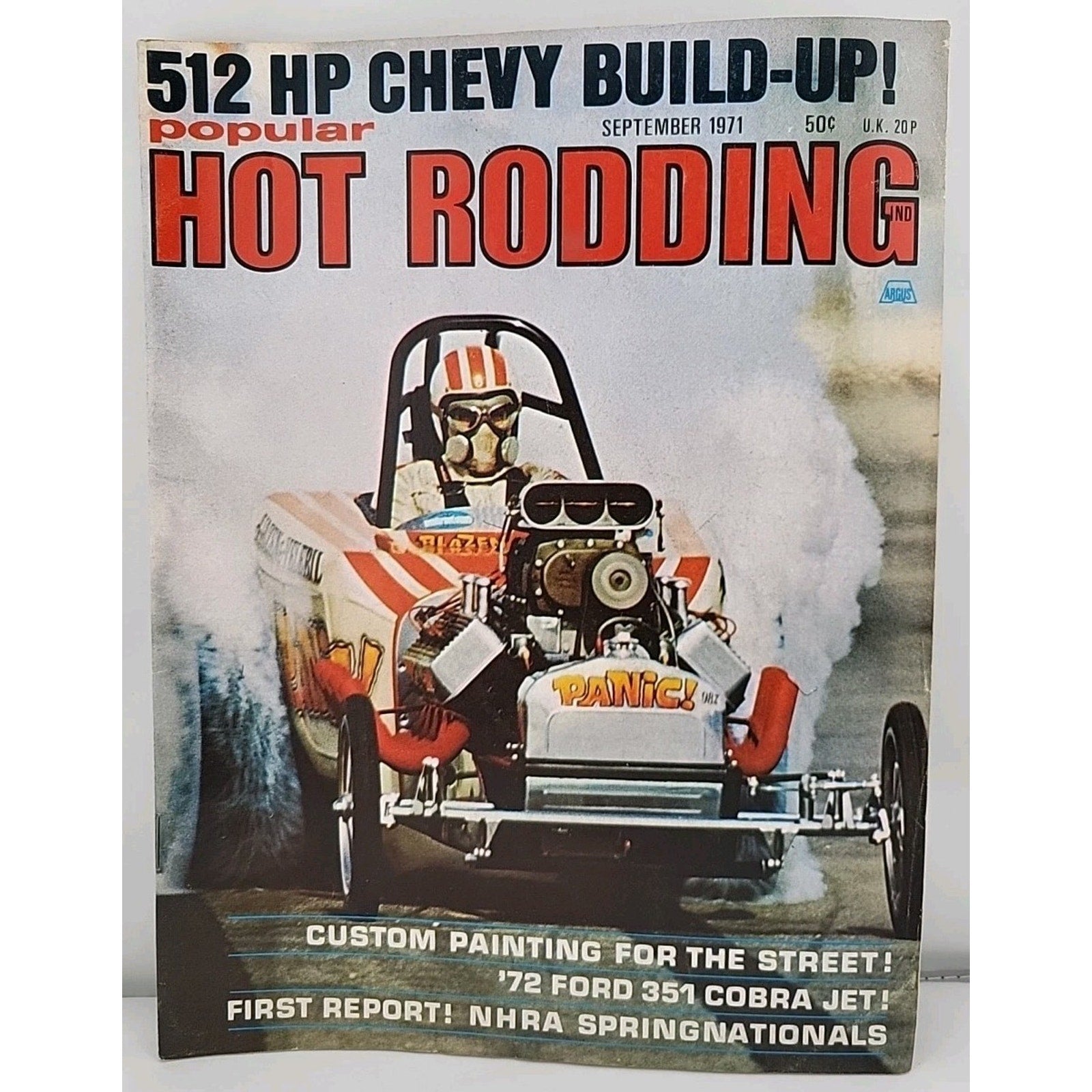 Popular Hot Rodding Magazine September 1971