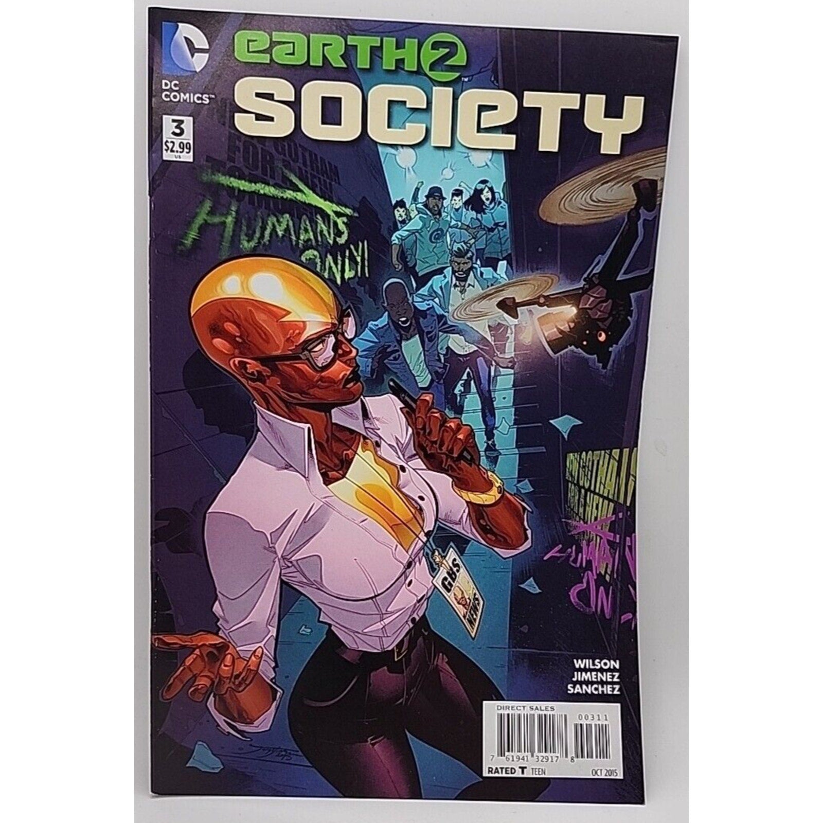 Earth 2 #3 Society - DC Comic Books