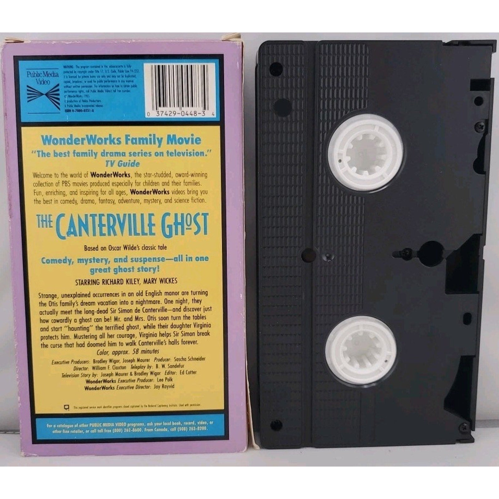 Wonderworks - The Canterville Ghost (VHS, 1991)