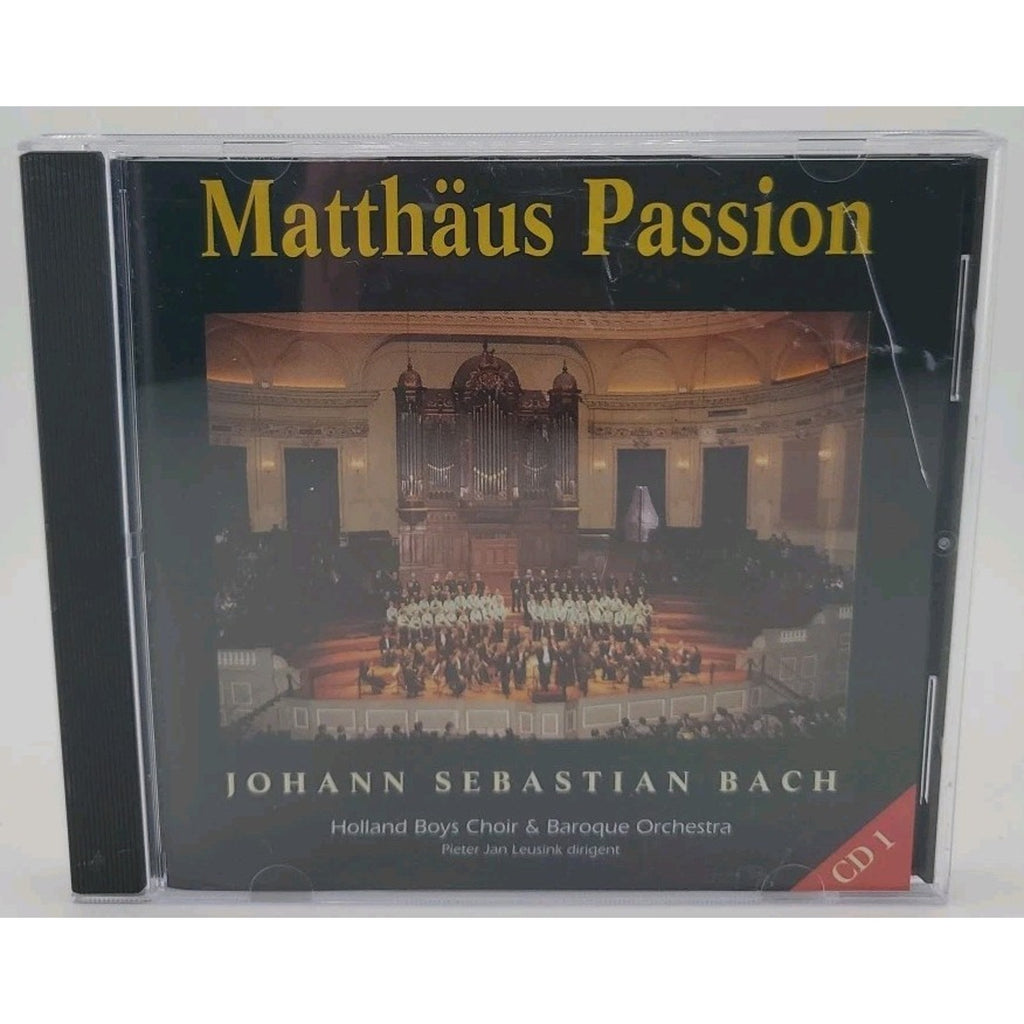 Matthäus Passion Johann Sebastian Bach Cd 1