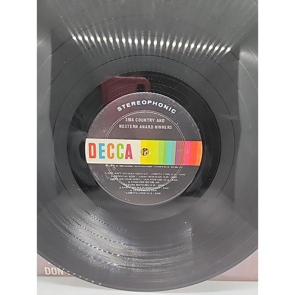 1966 Country & Western Award Winners (Record)