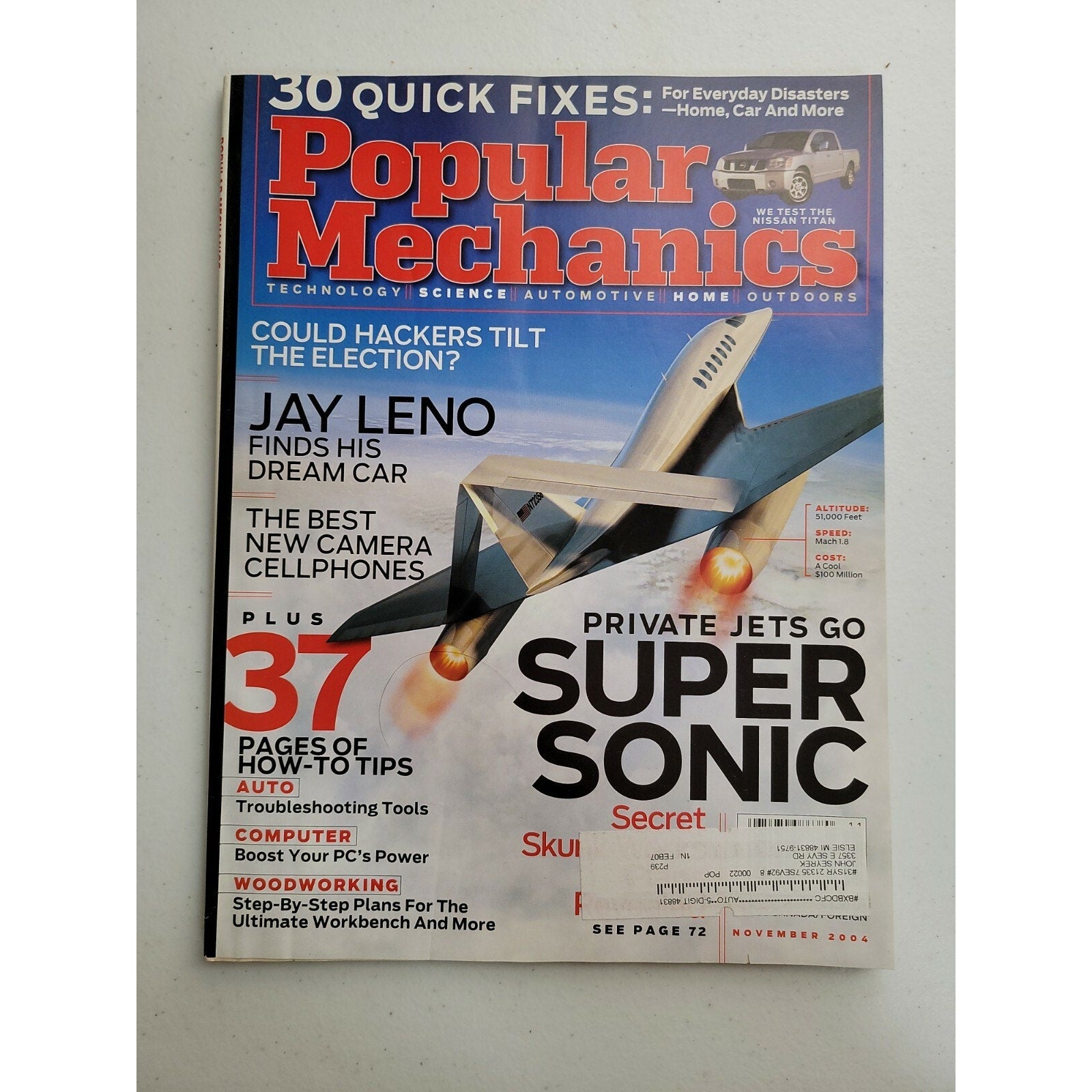 Popular Mechanics Lot 00-04