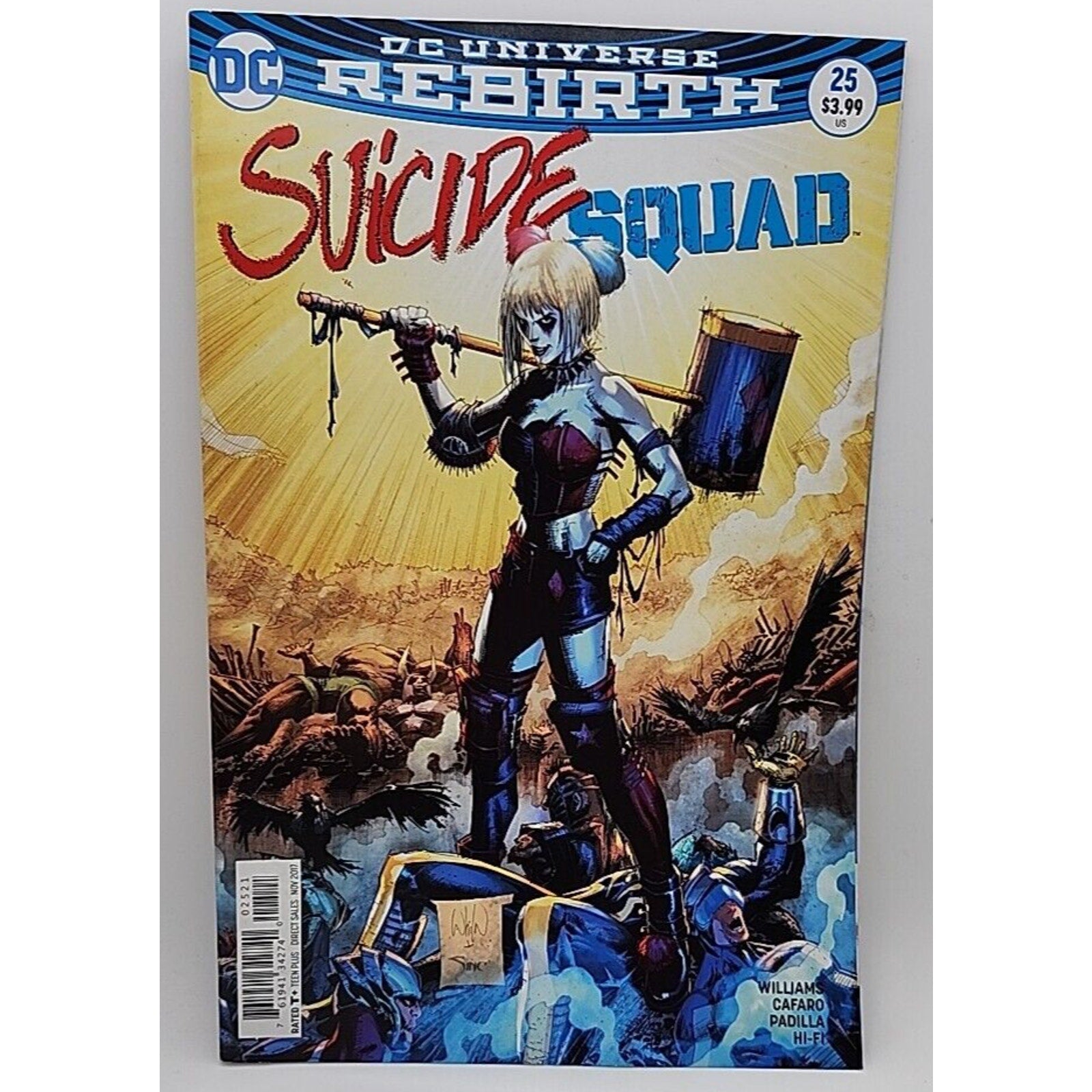Suicide Squad #25 Portacio Cover DC Rebirth 2017 Comics Book