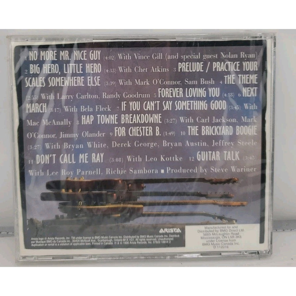 No More Mr Nice Guy by Steve Wariner (CD, 1996 Arista Release) *Brand New*