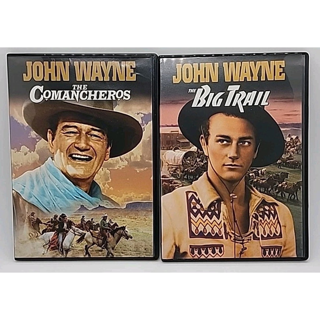 John Wayne Double Feature - The Comancheros And The Big Trail - 2 DVD
