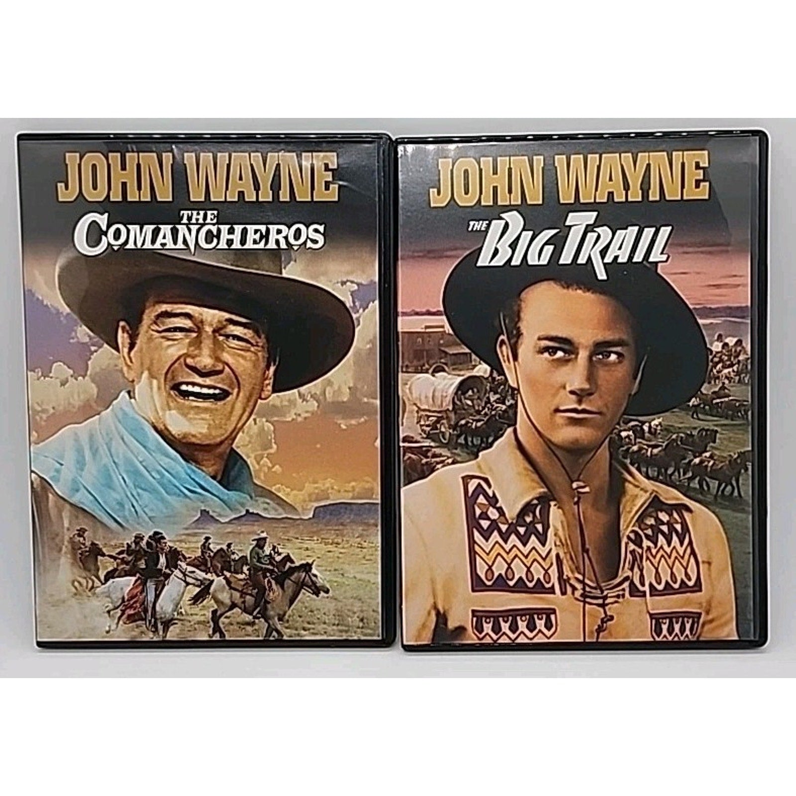 John Wayne Double Feature - The Comancheros And The Big Trail - 2 DVD