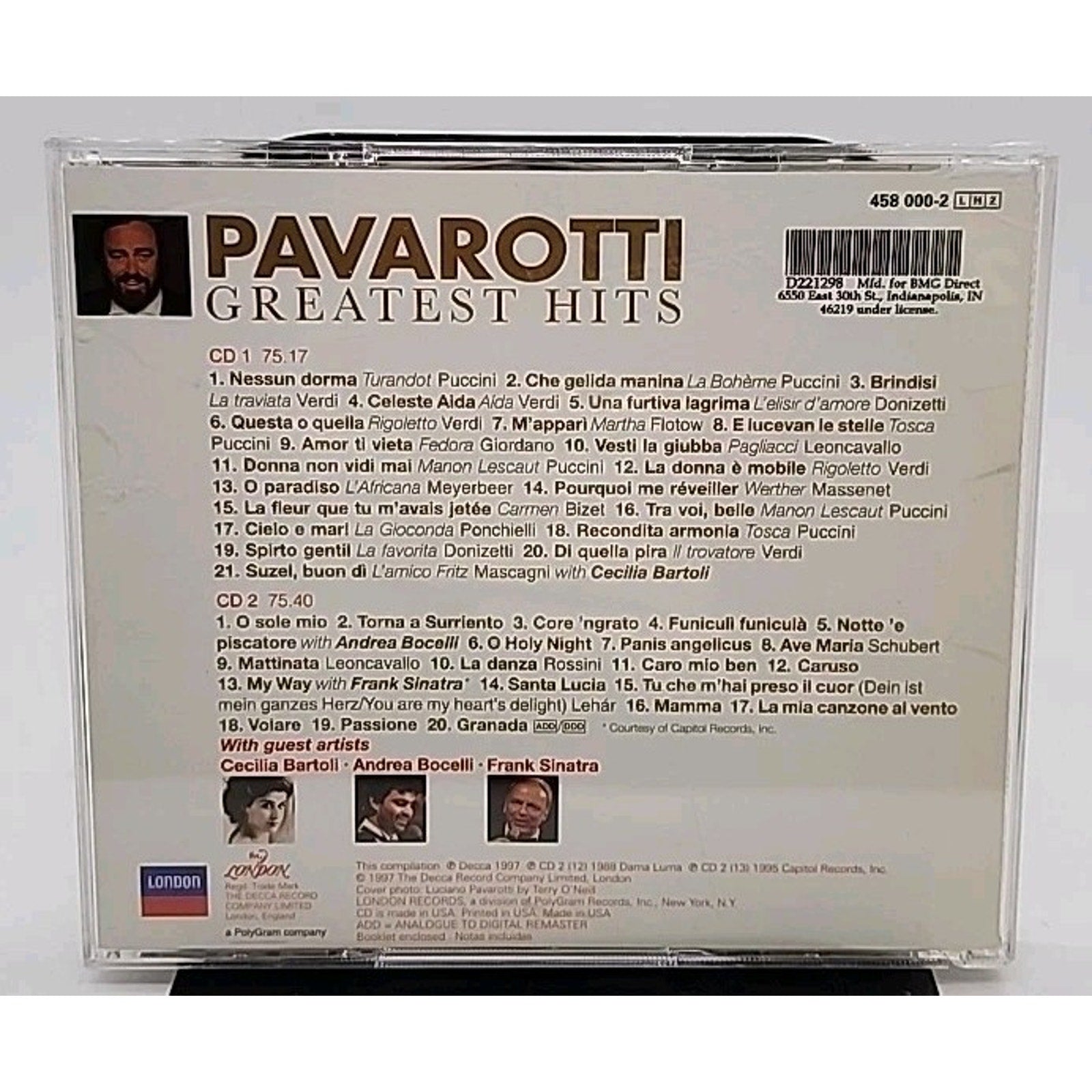 Ultimate Collection by Luciano Pavarotti (CD, 1997)