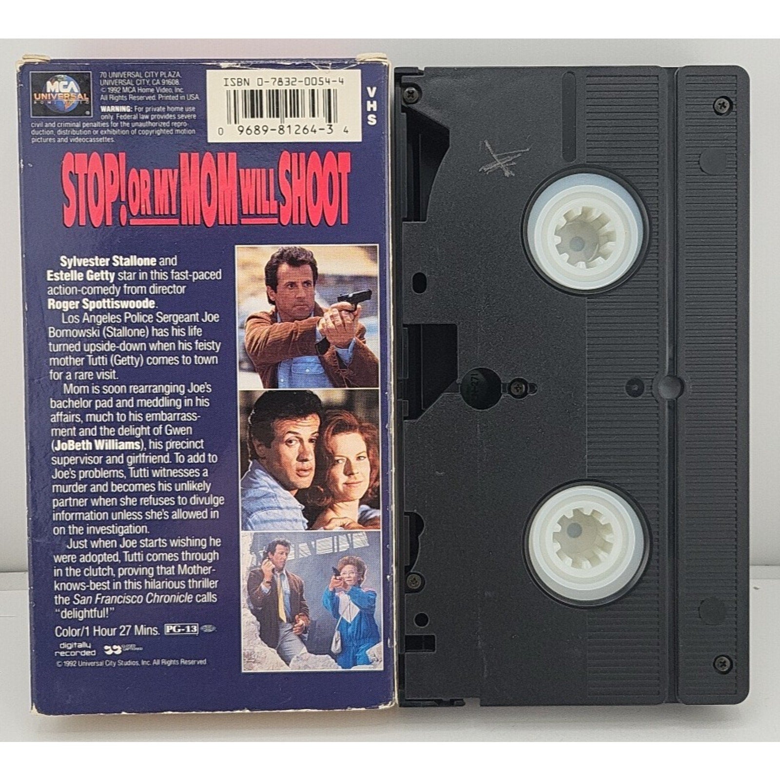 Stop or My Mom Will Shoot (VHS, 1992)
