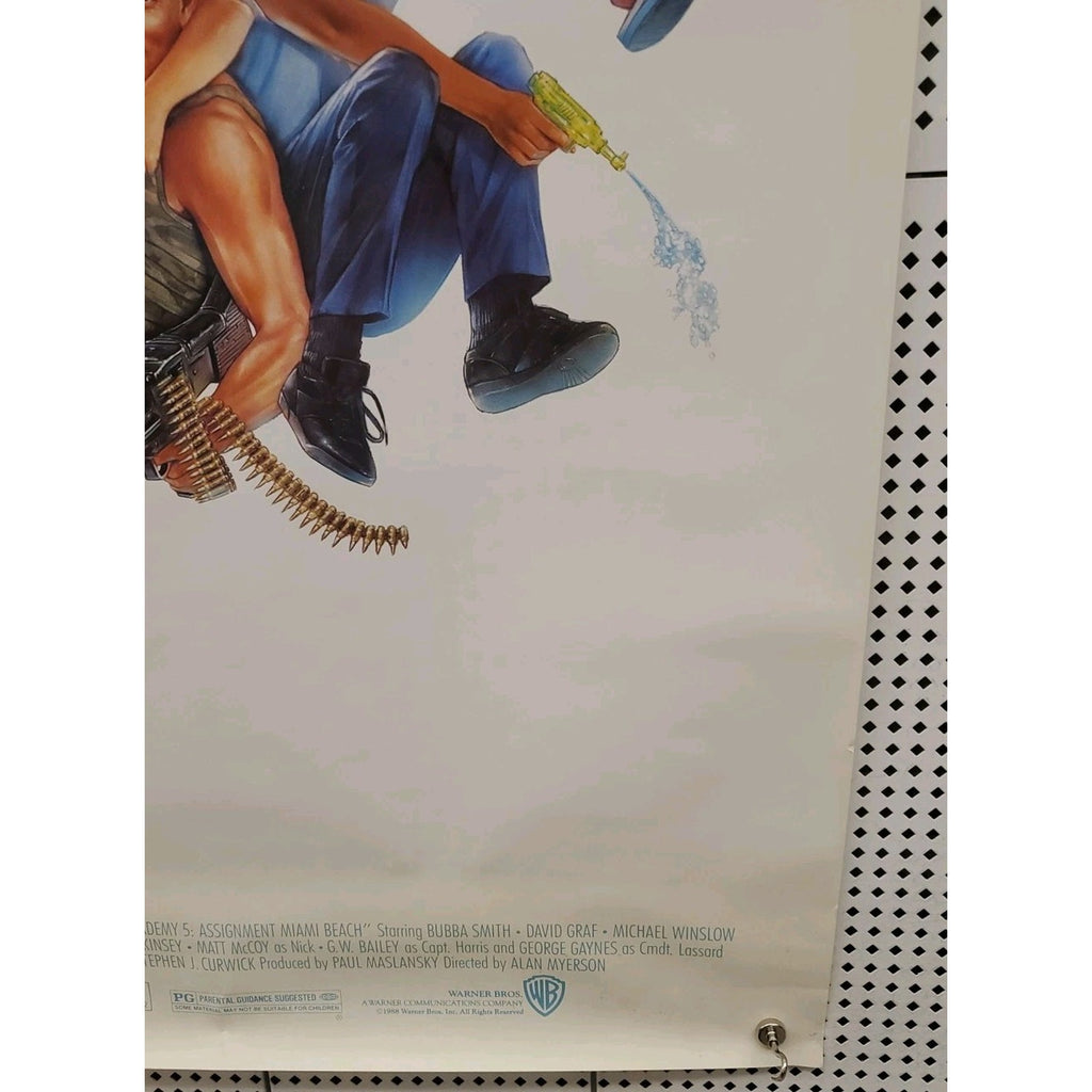 Police Academy 5 Original Movie Poster 1988 27x40 Single Sided