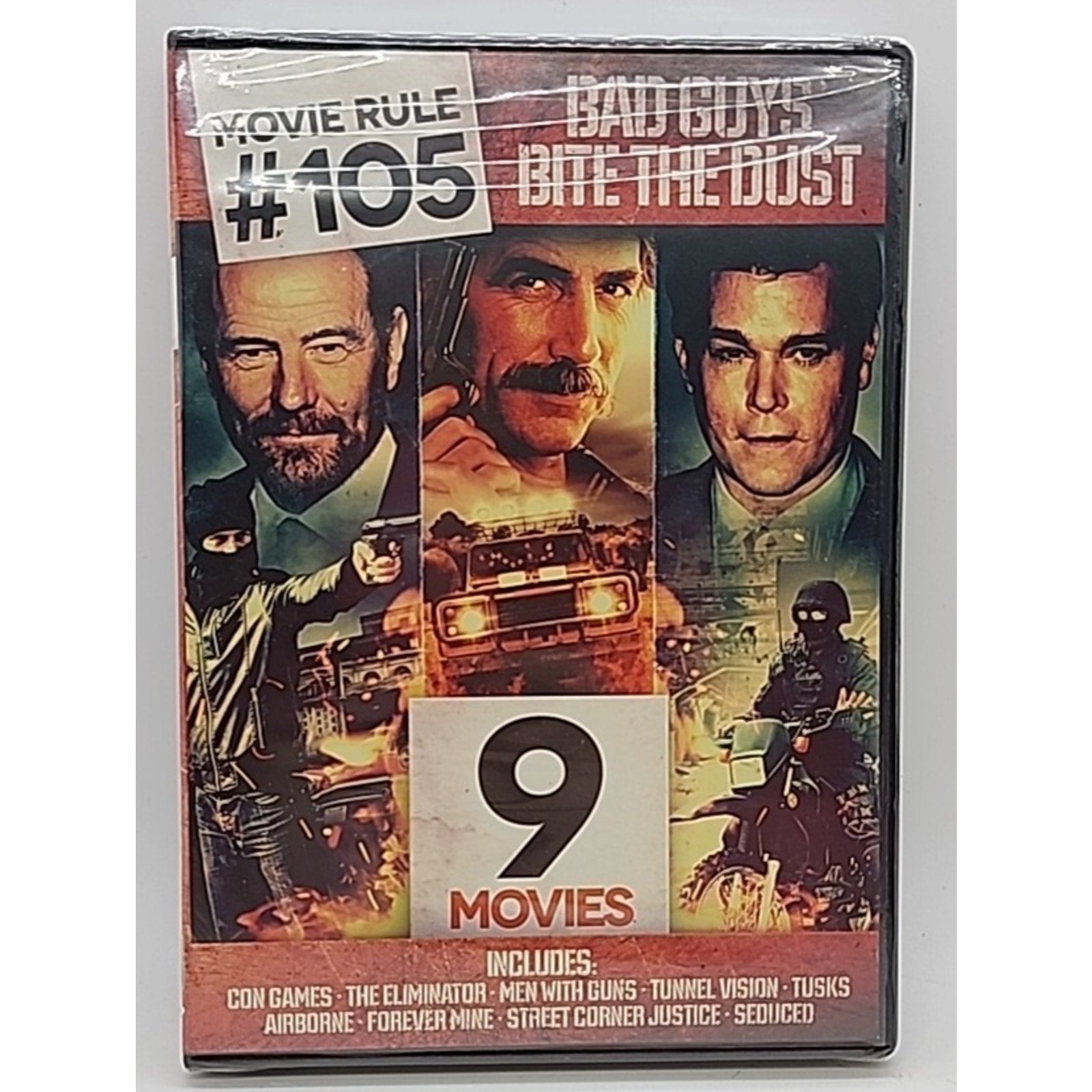 Movie Rule #105: Bad Guys Bite the Dust (DVD) *Brand New*
